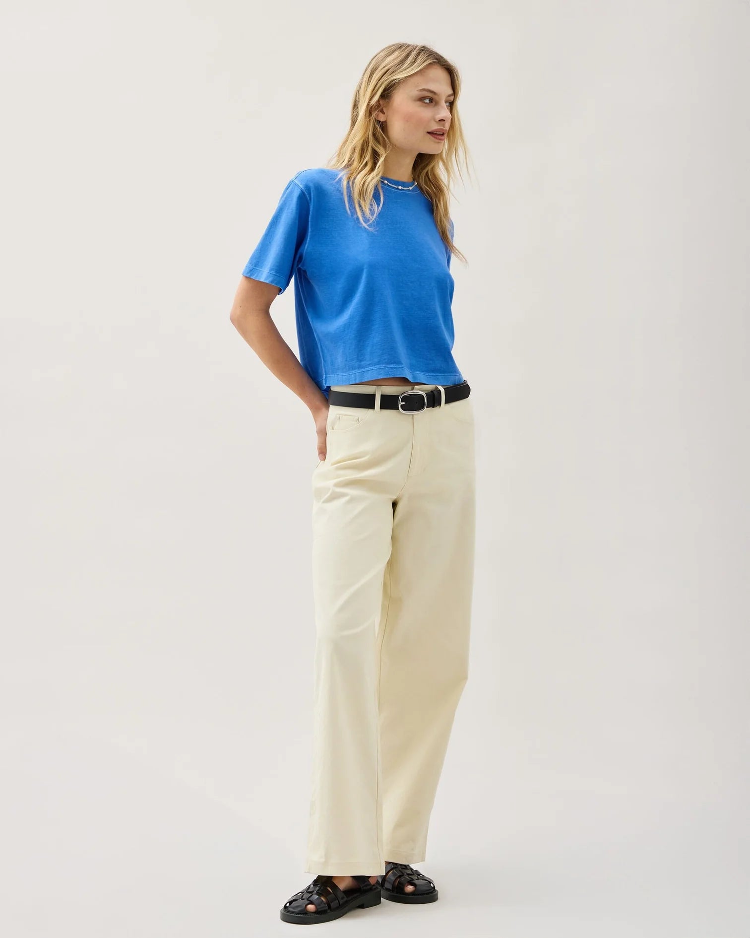 RELAXED CROP TEE