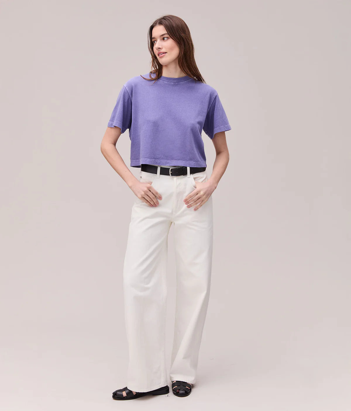 RELAXED CROP TEE