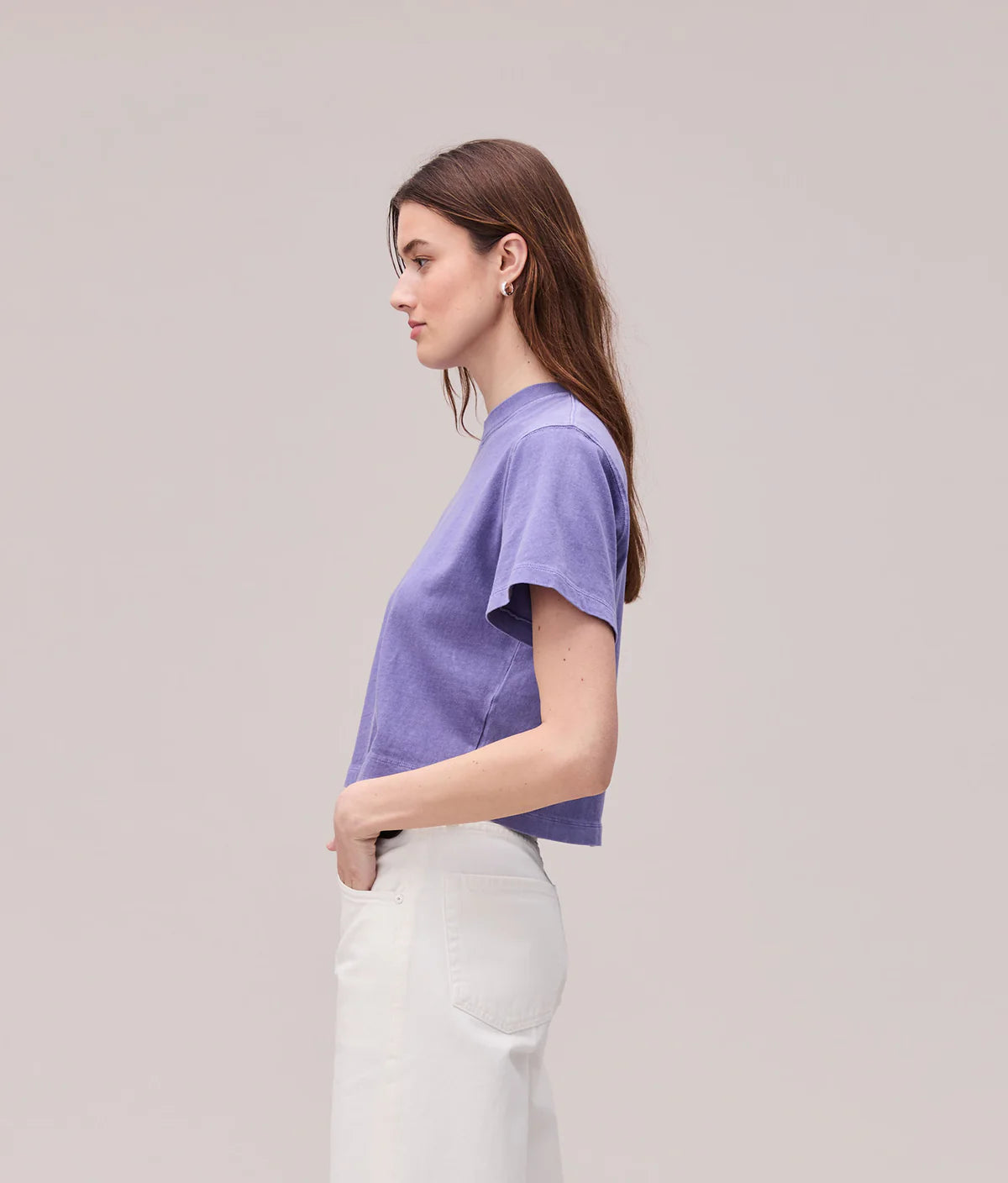 RELAXED CROP TEE