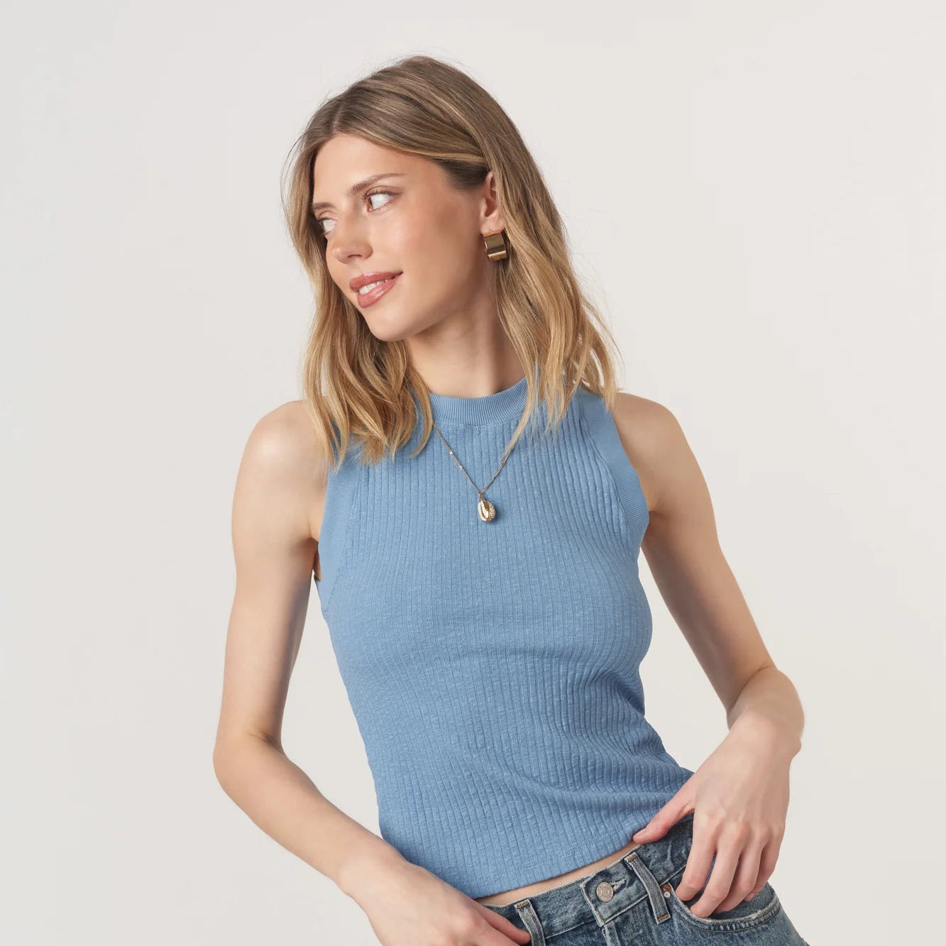 PLAYER RACERBACK RIB TANK