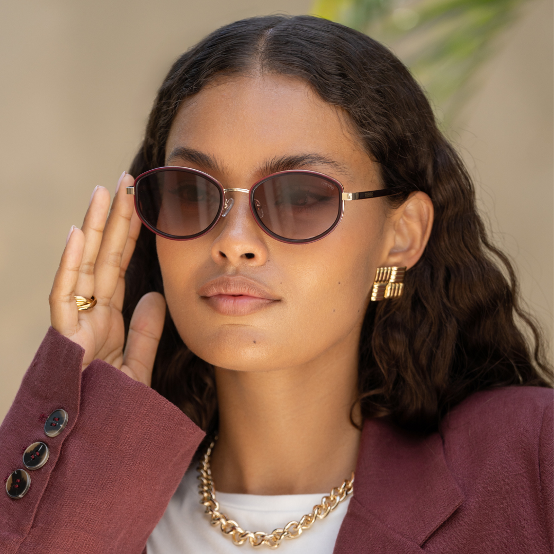 FREYRS Eyewear - Jordan Acetate Oval Sunglasses