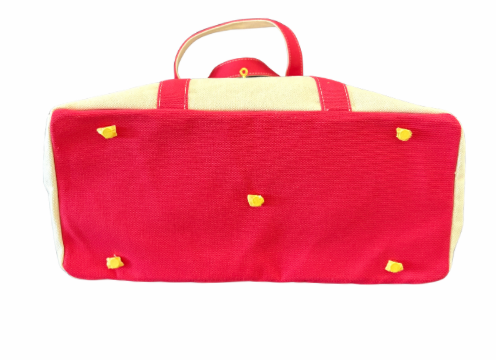 BOATKIN CANVAS TOTE BAG - Red