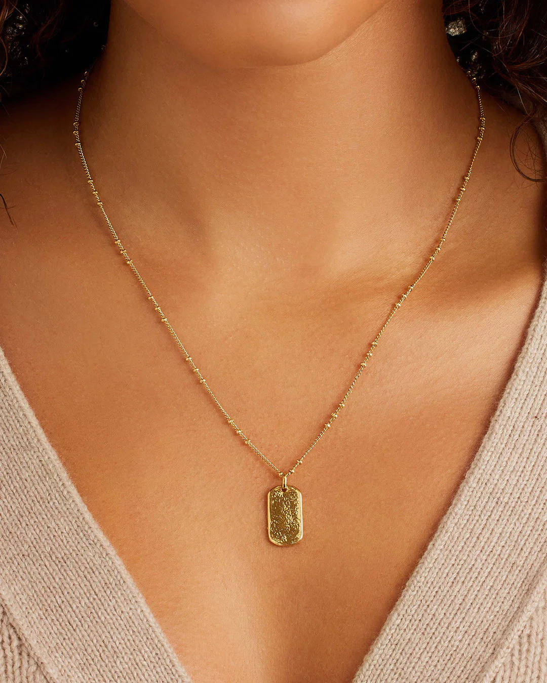 GRIFFIN DOG TAG NECKLACE