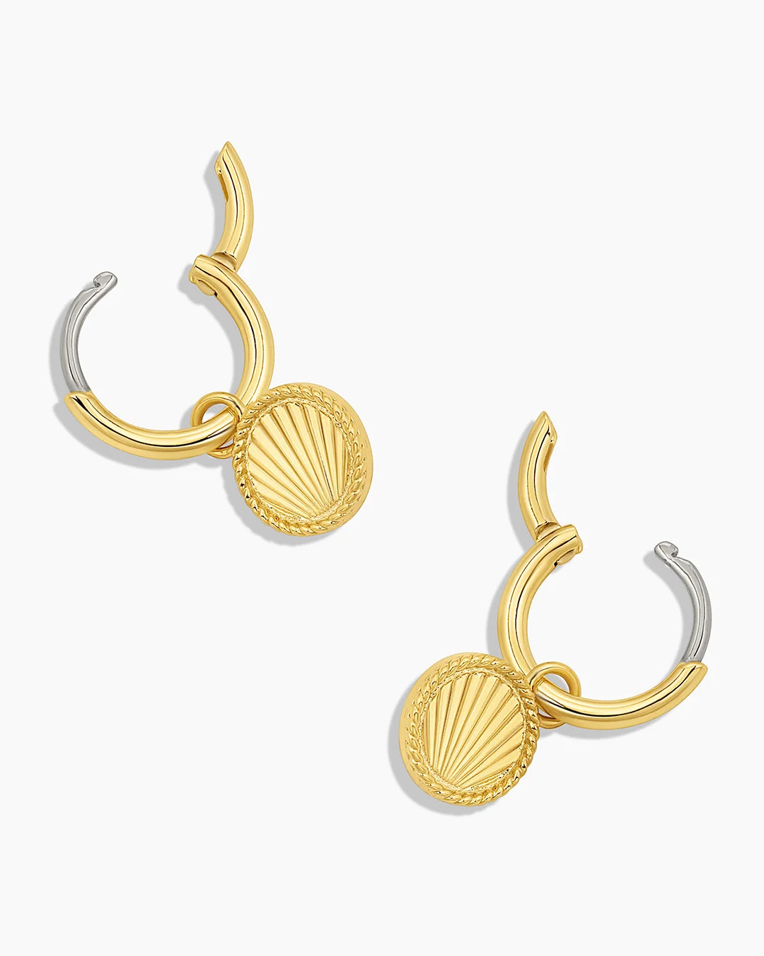 Sunny Huggie Hoop Earrings