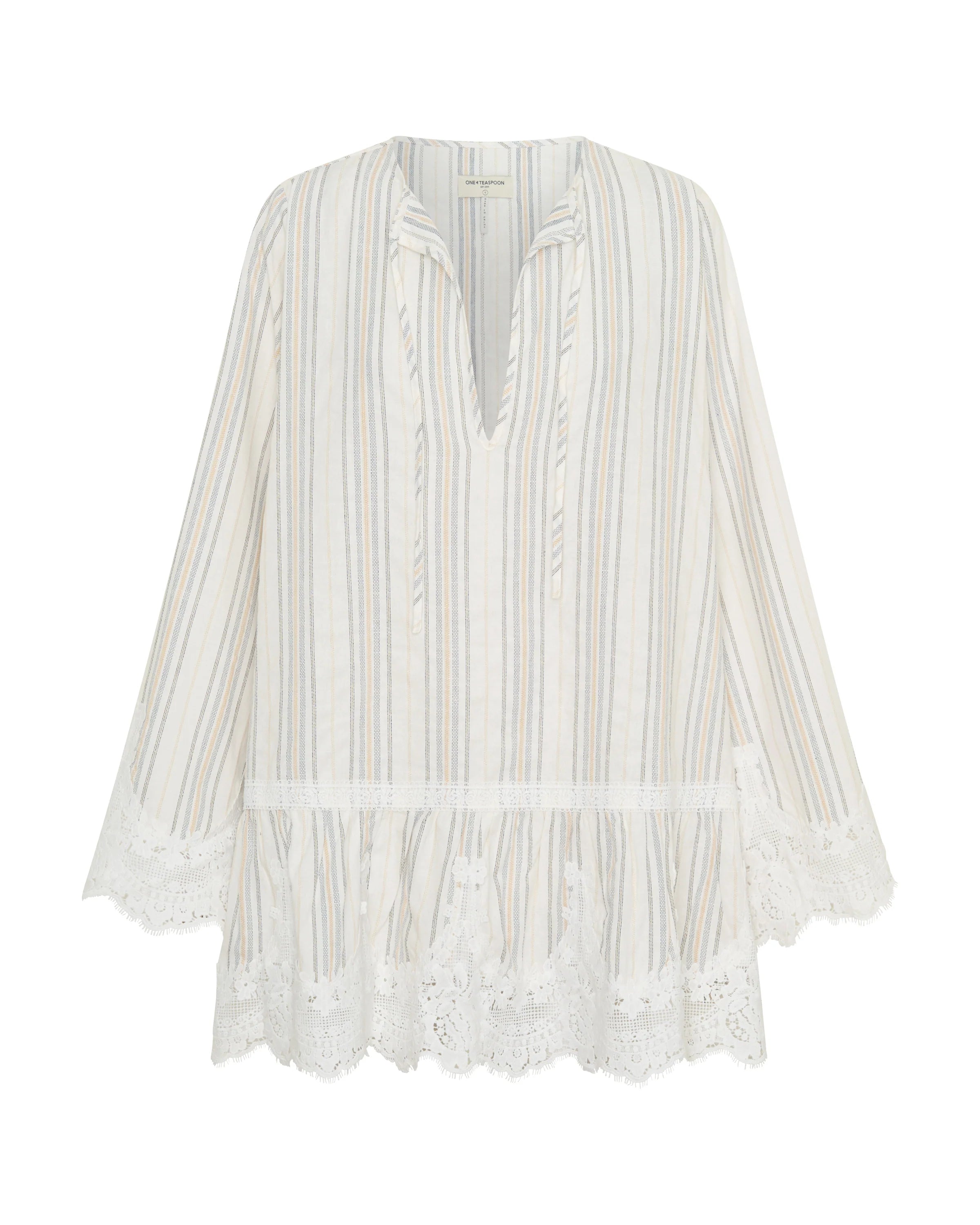 Moonlight Prairie Lace Mini Dress