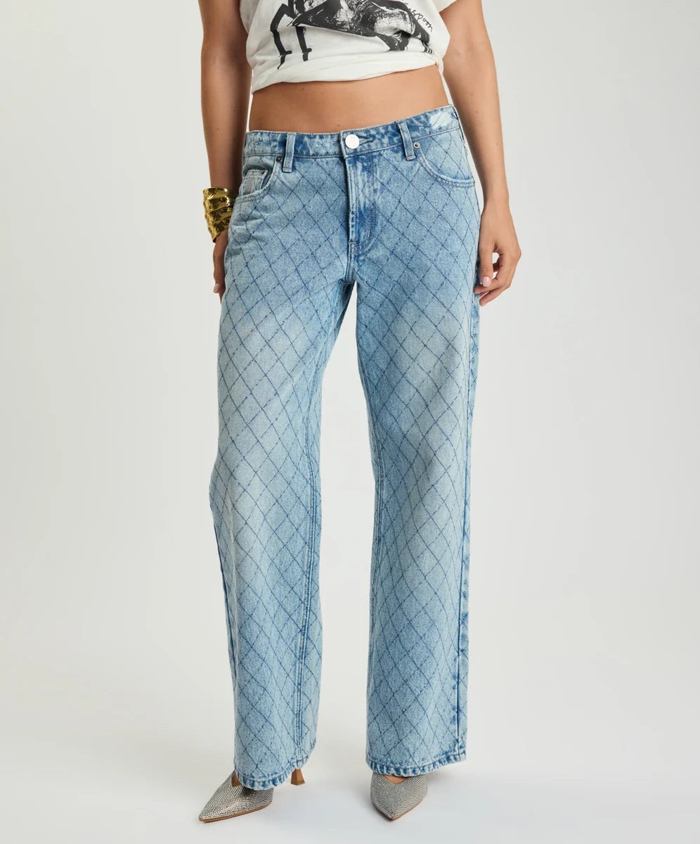 Harlequin Low Waist Wide Leg Jeans