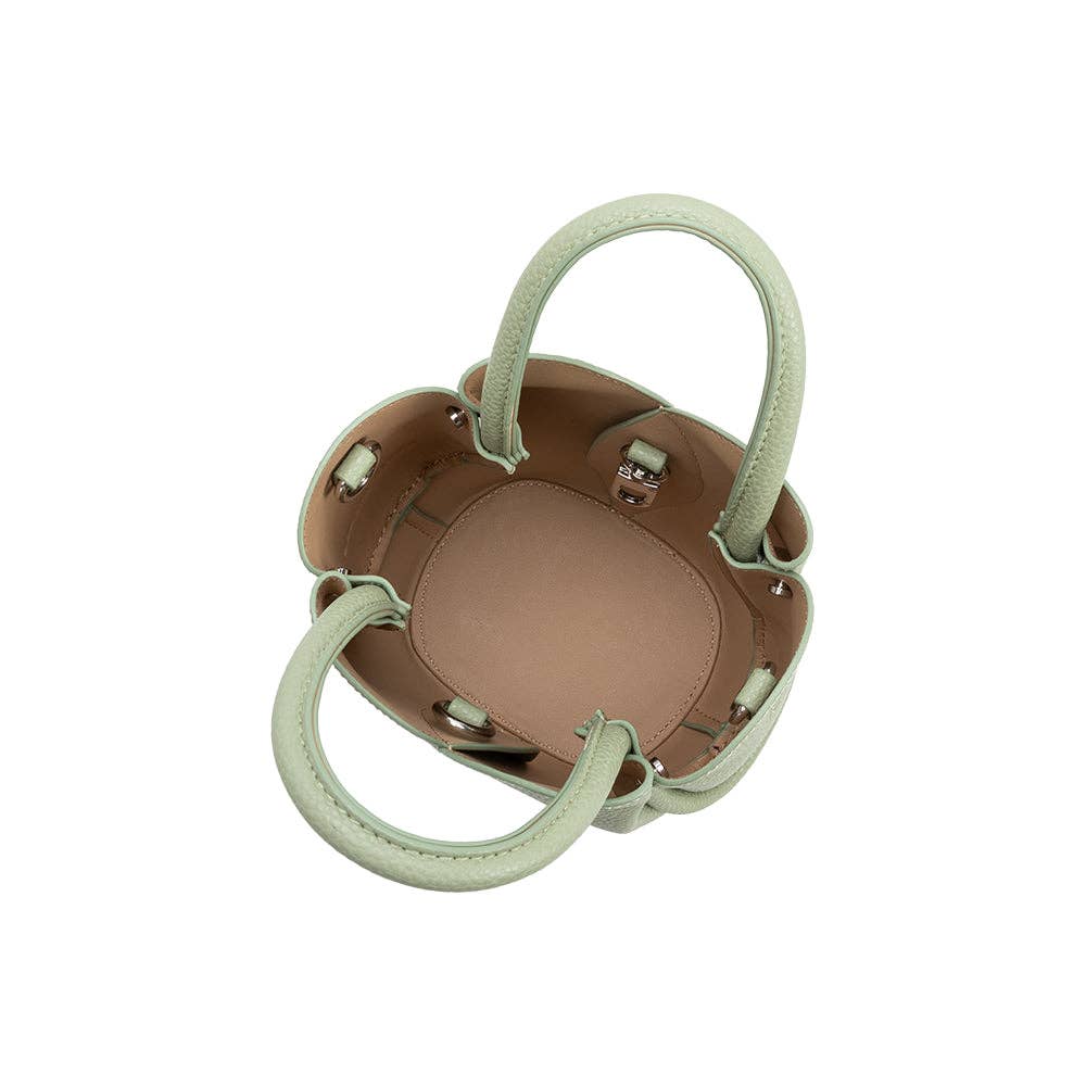 Tulip Mini Sage Recycled Vegan Leather Bag