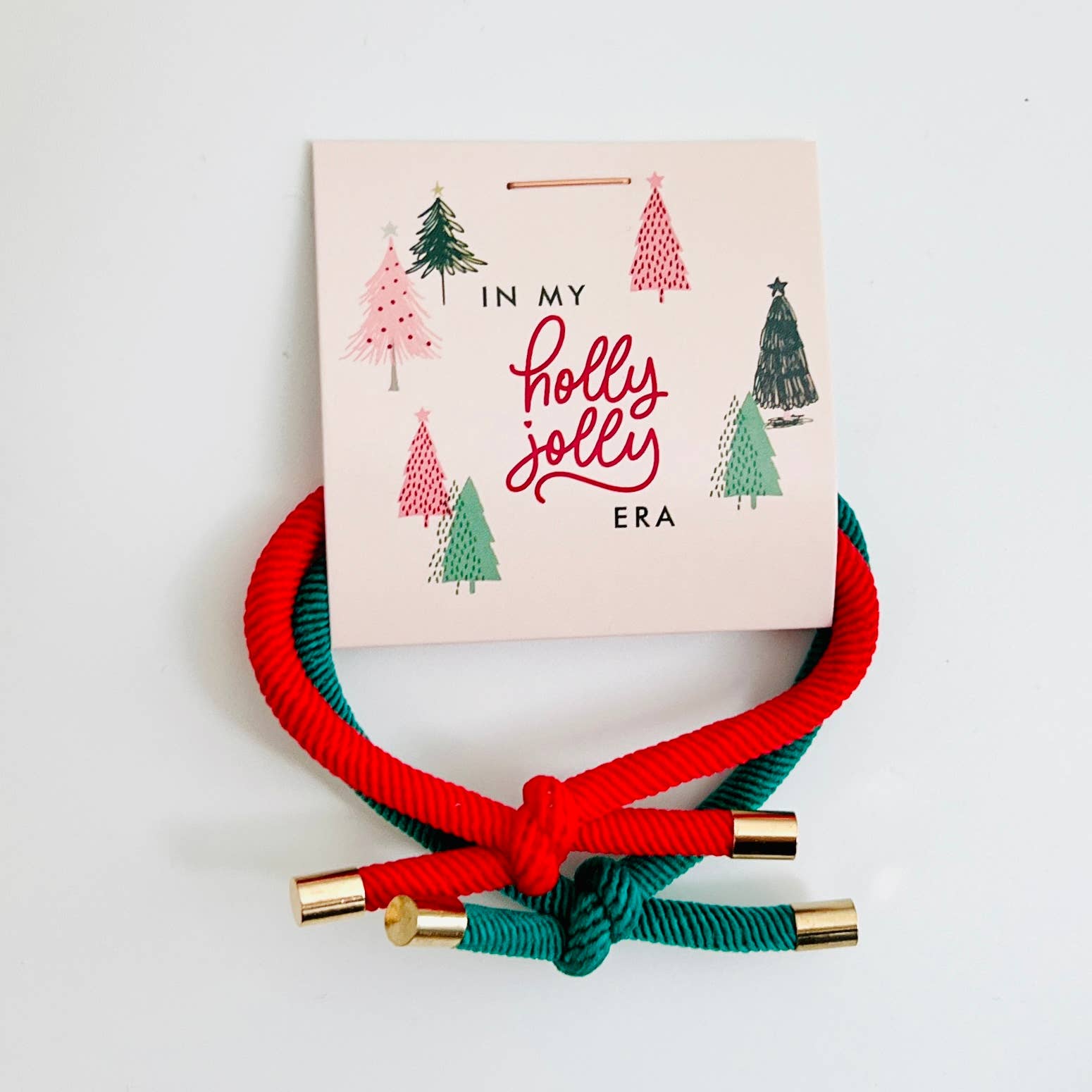 Holiday Christmas Hair Tie Stocking Stuffers