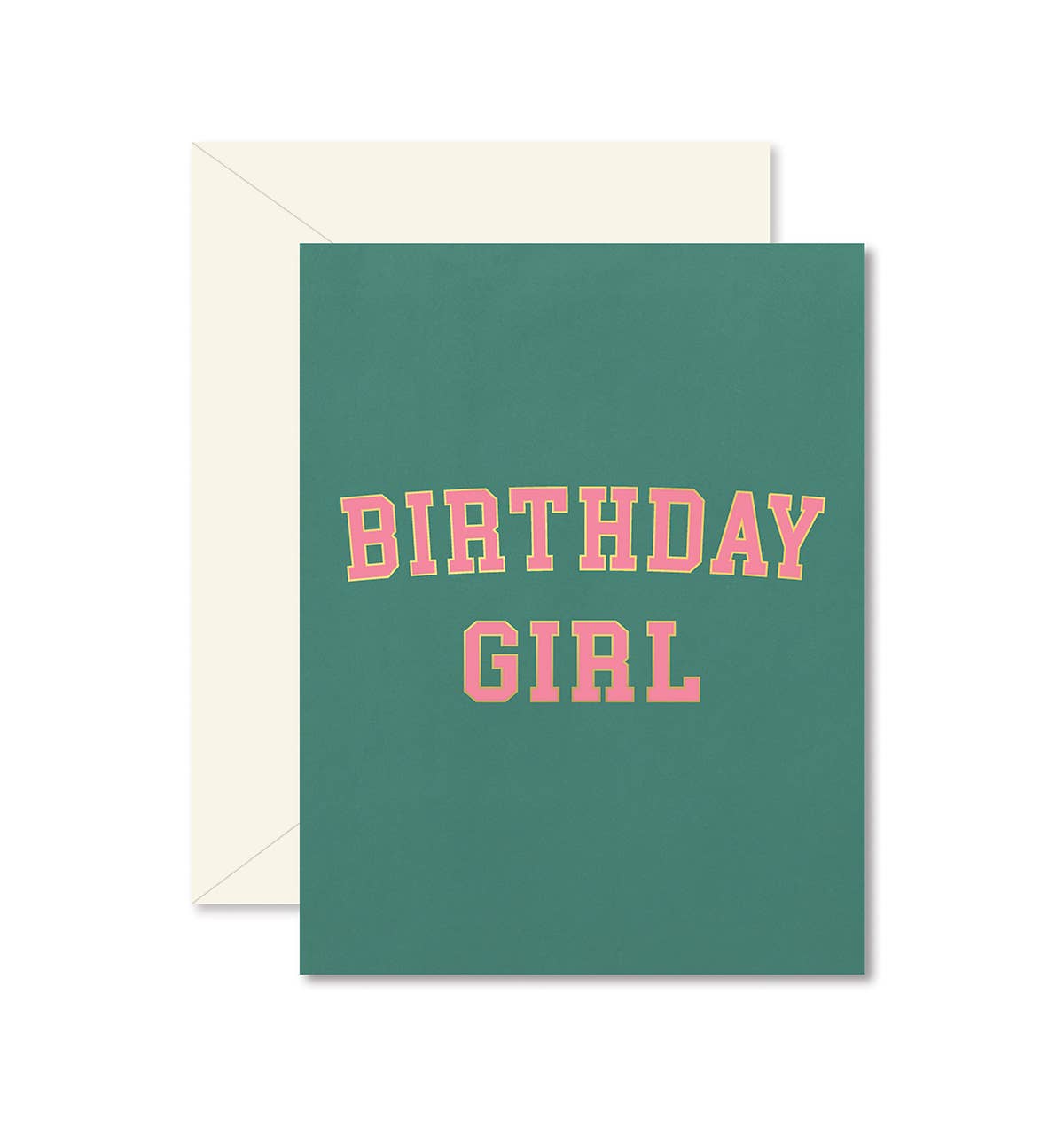 Ginger P. Designs - Birthday Girl University Greeting Card