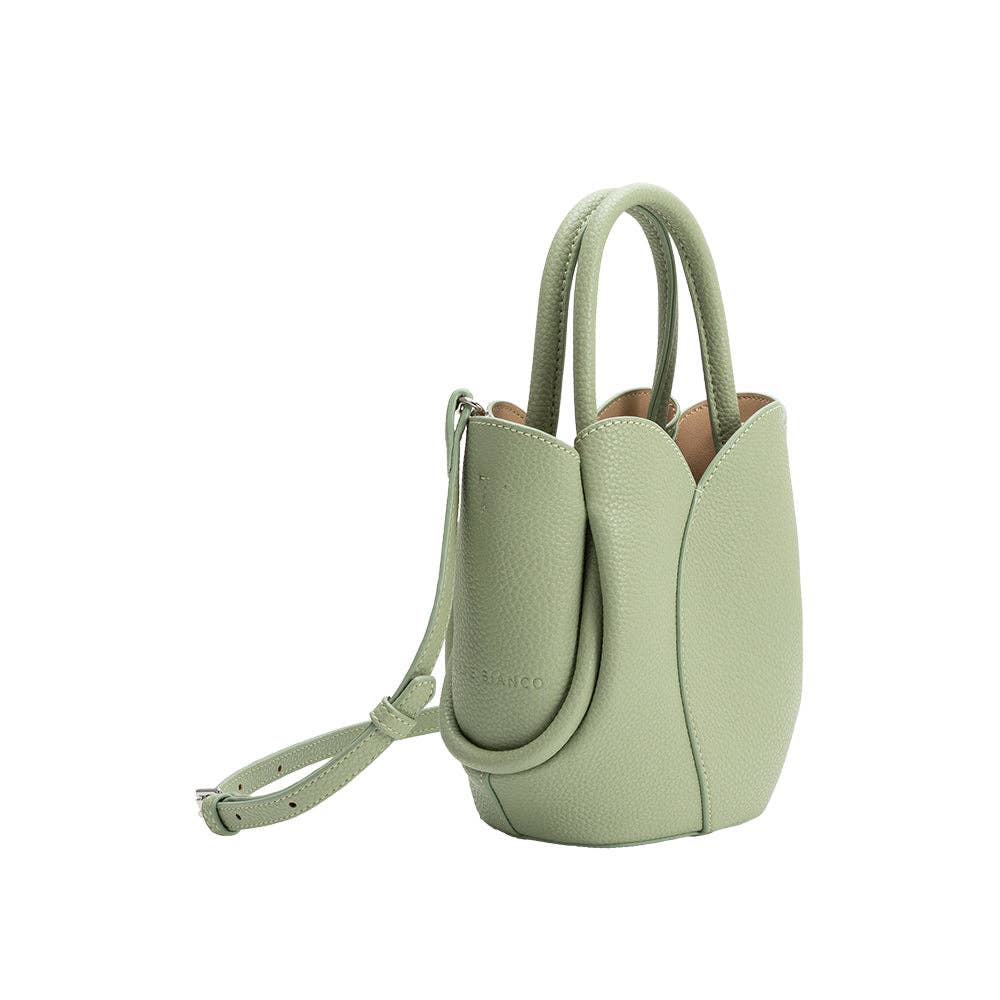 Tulip Mini Sage Recycled Vegan Leather Bag