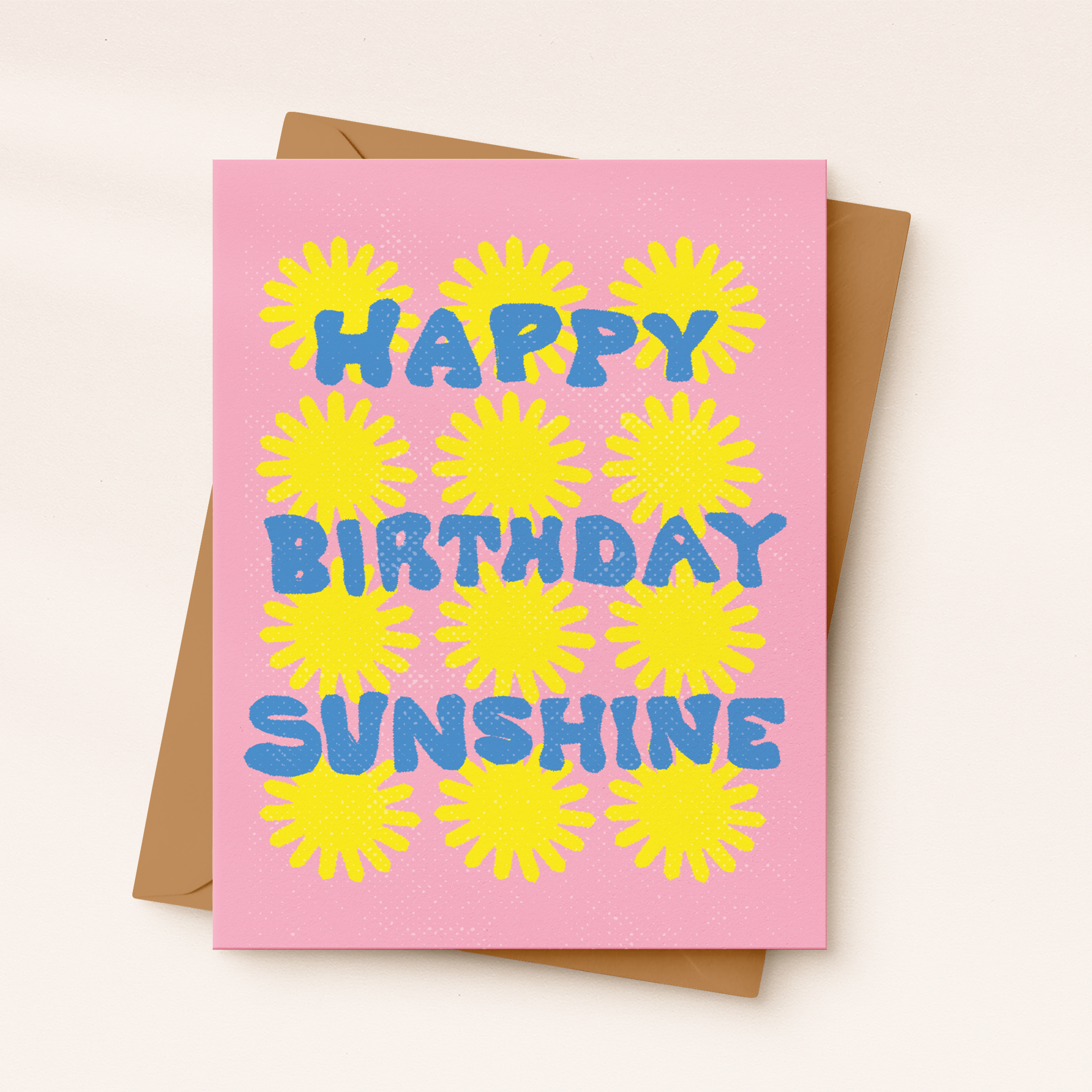 HAPPY BIRTHDAY SUNSHINE CARD
