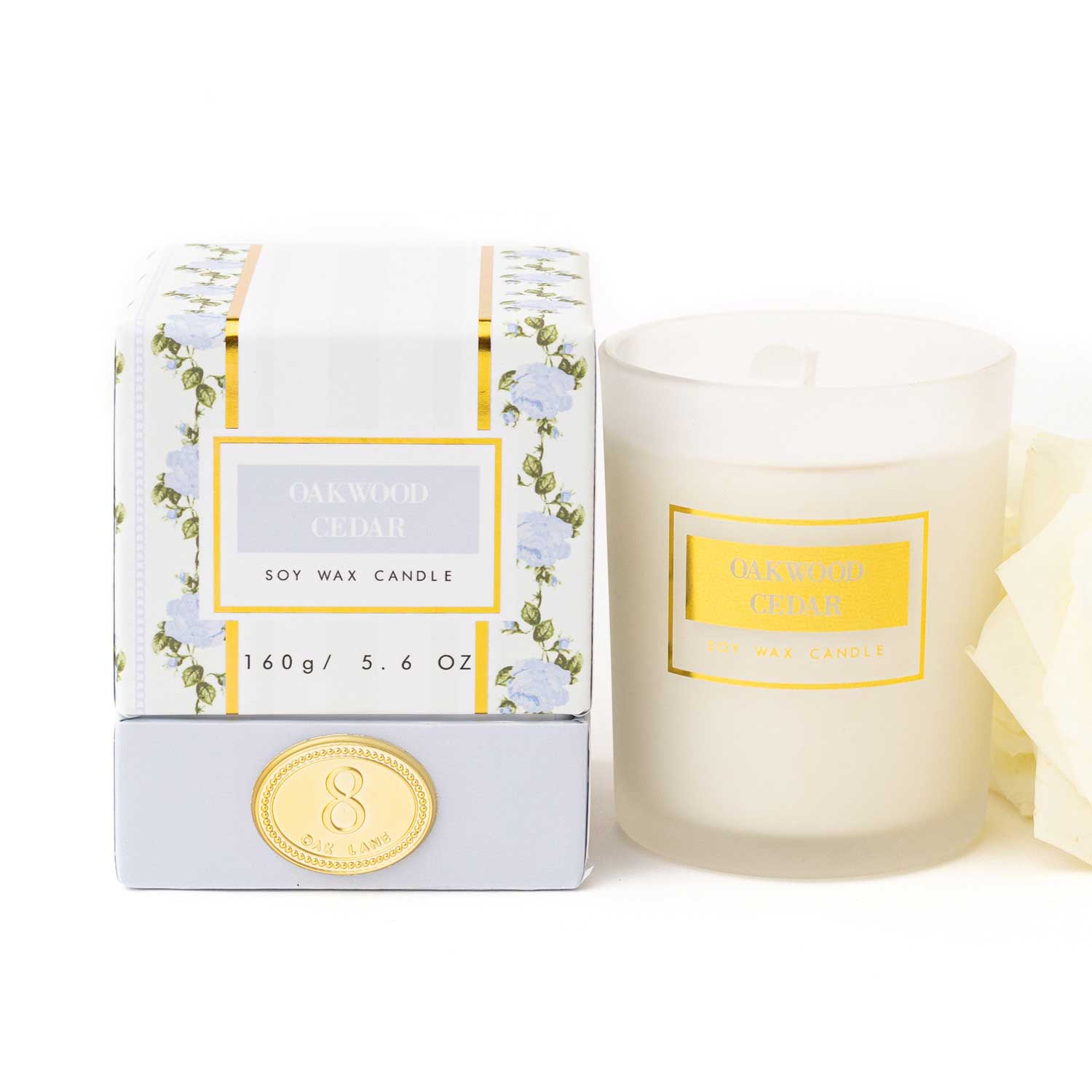Oakwood Cedar Boxed Candle