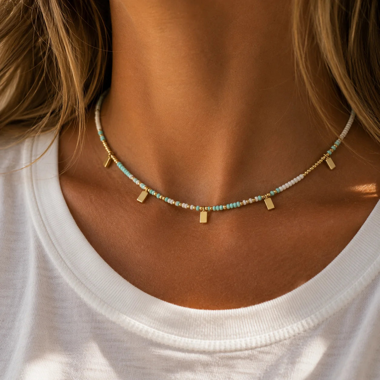 Eleanor Beaded Necklace