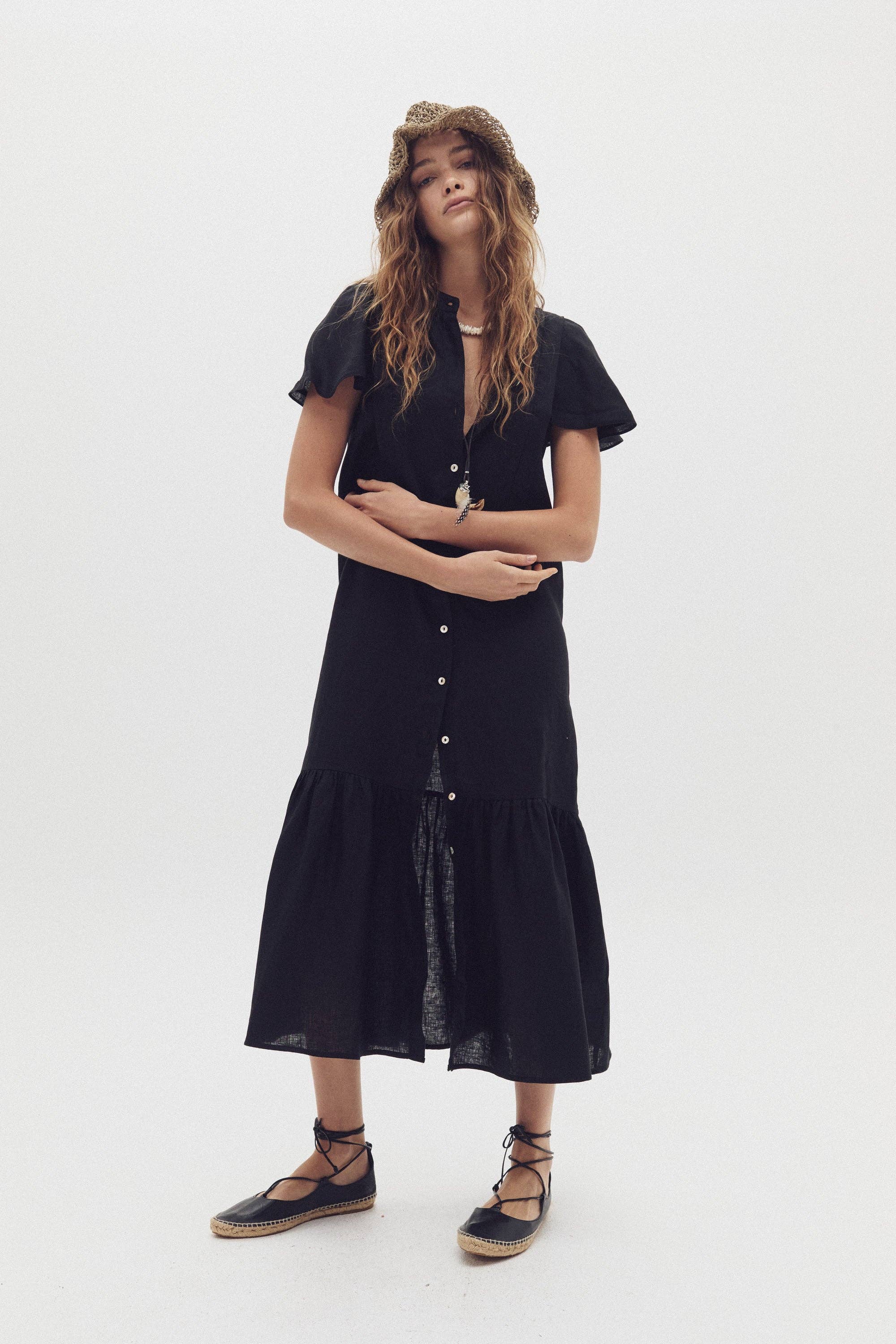 WILLOW LINEN DRESS