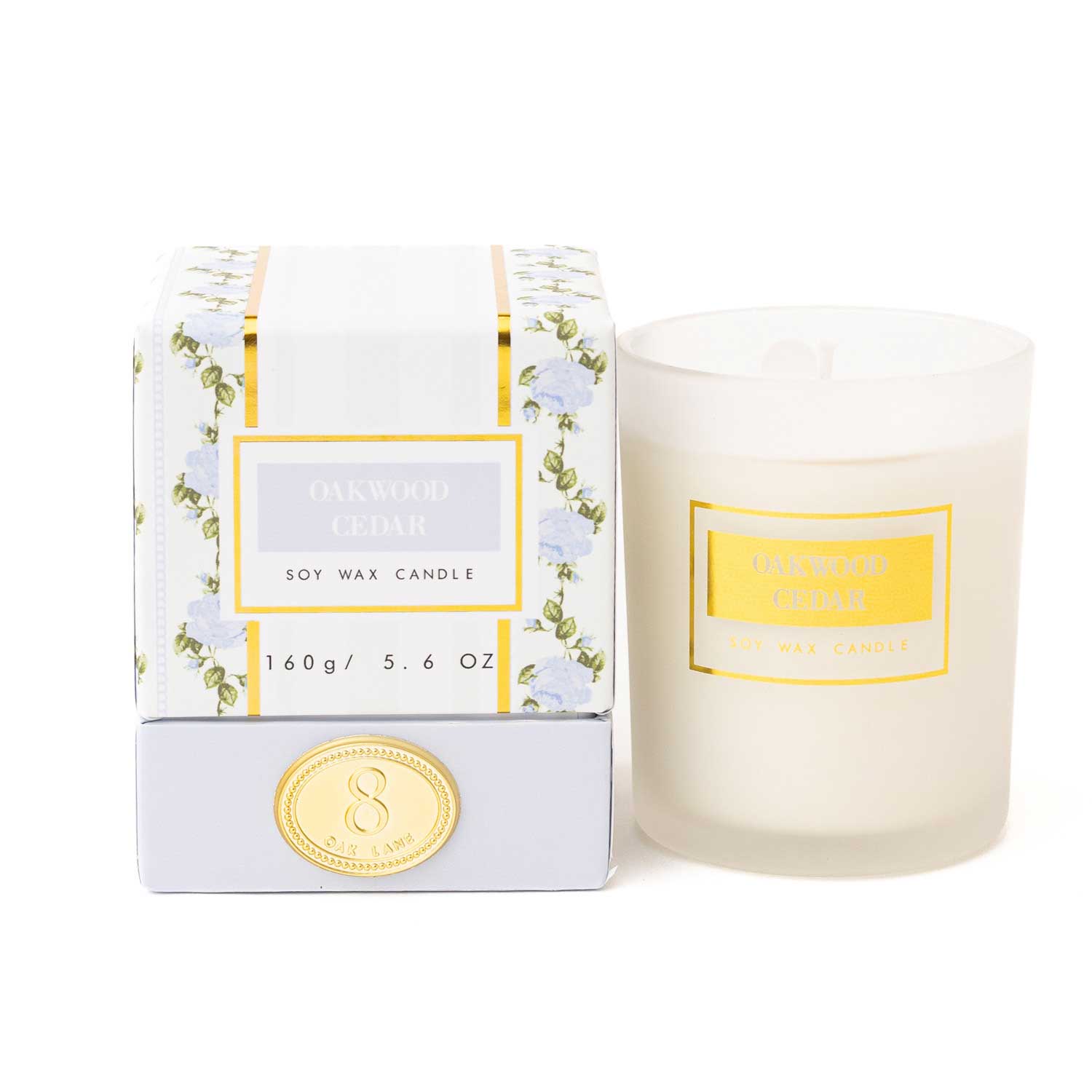 Oakwood Cedar Boxed Candle