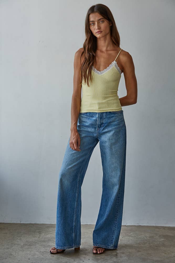 Knit Seamless Ribbed Tank