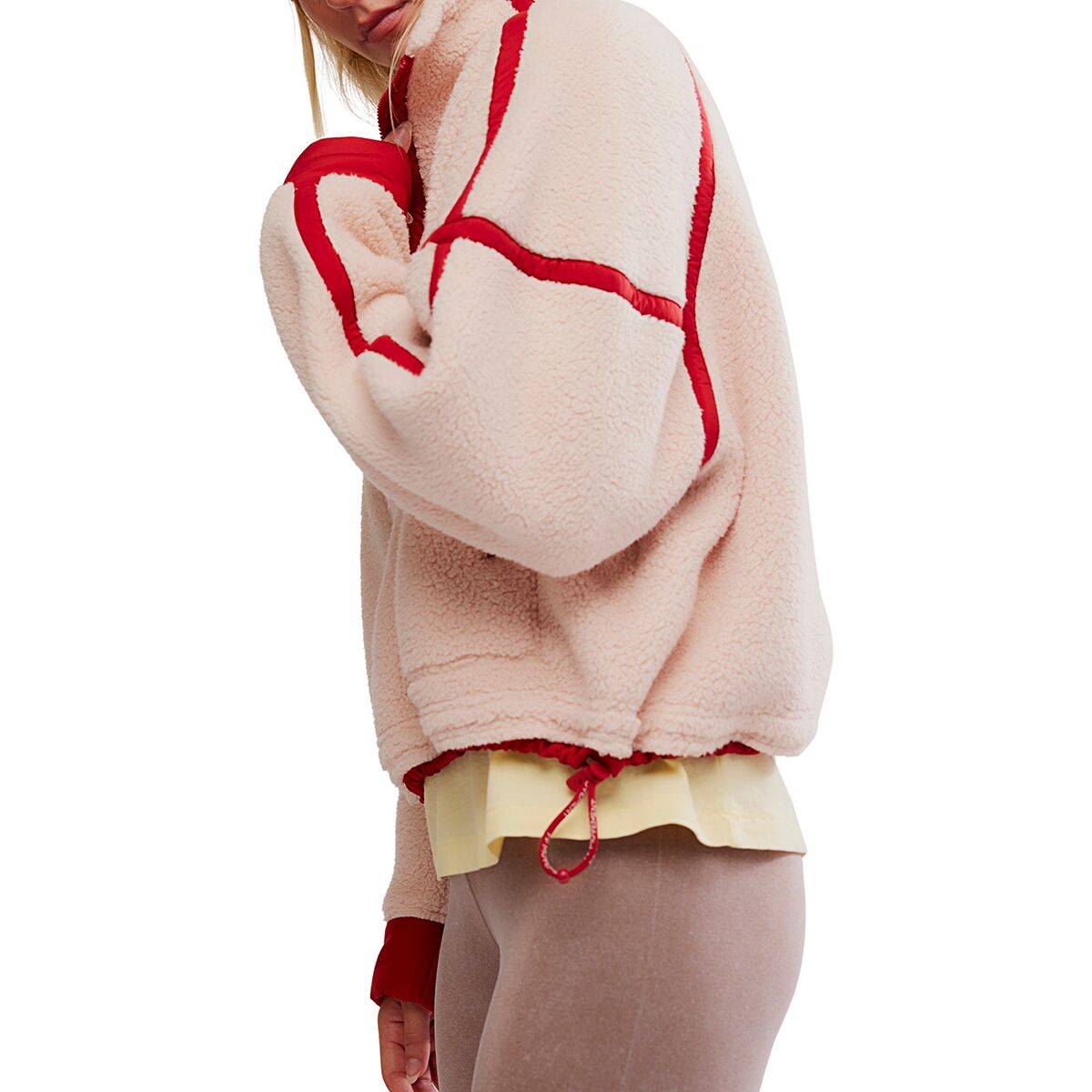 MOUNTAIN HIGH HALF ZIP FLEECE JACKET