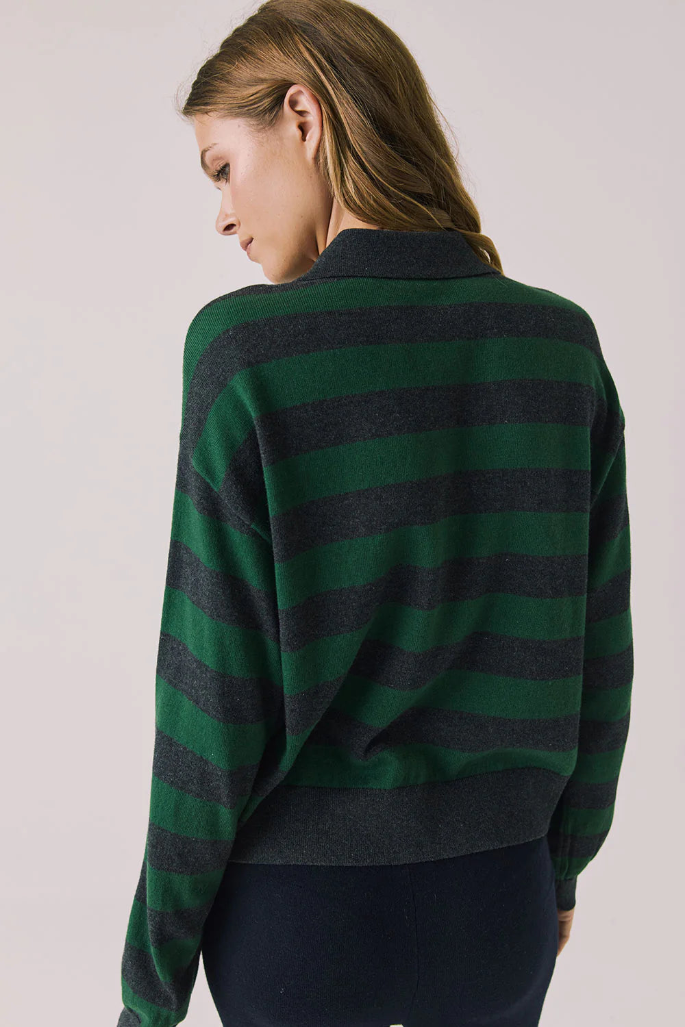BOYFRIEND TIMELESS STRIPED PULLOVER