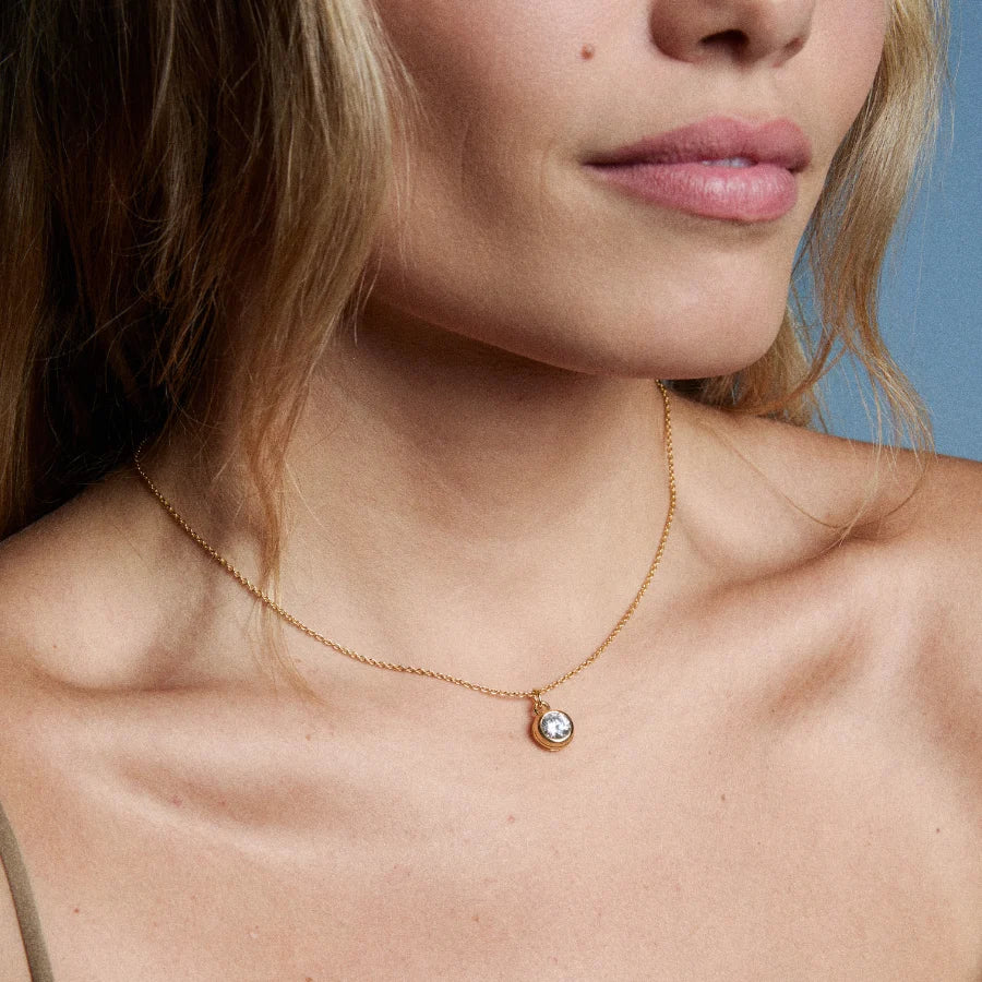 HART Dainty Bezel Necklace