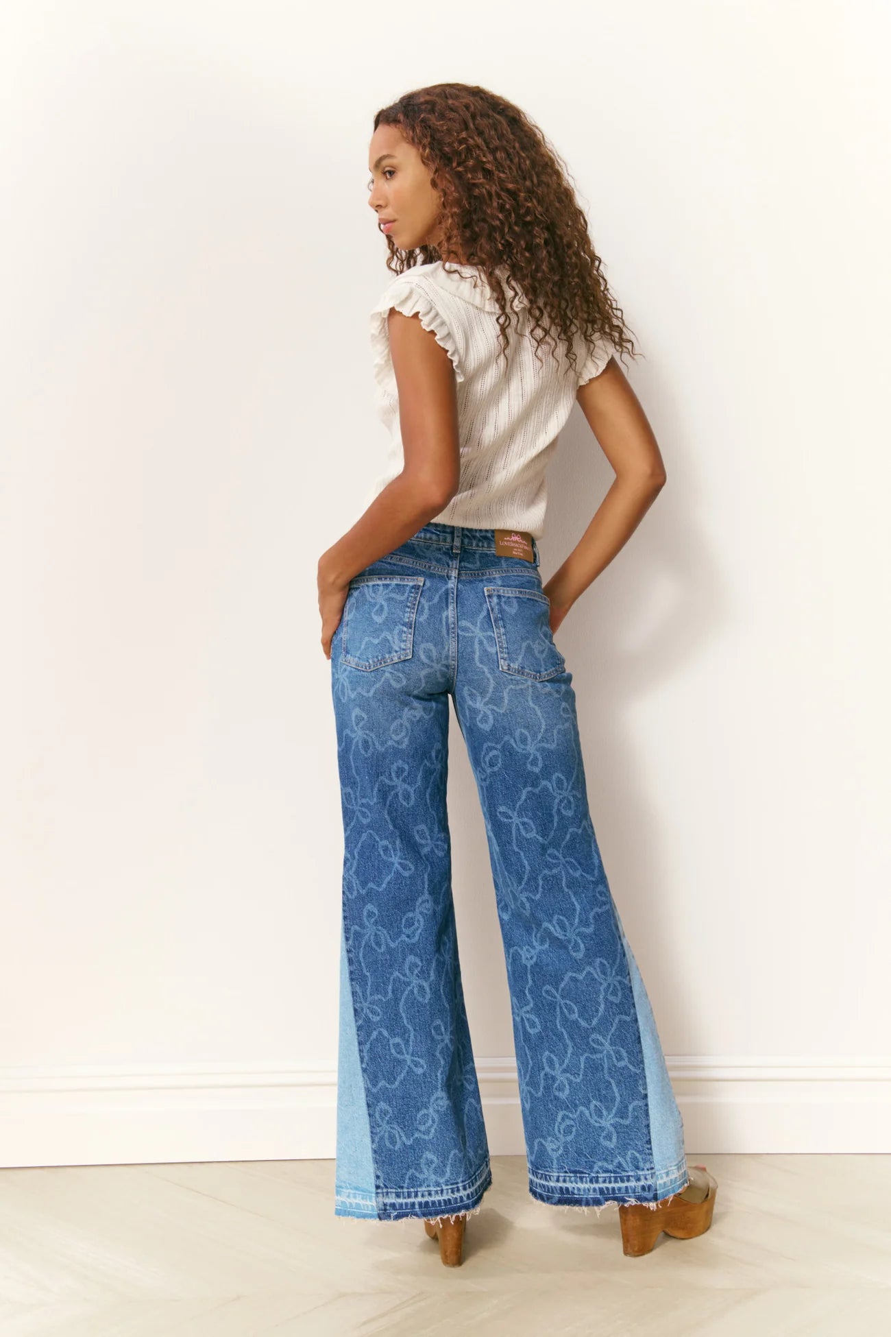 ELIZABELLE POINTELLE KNIT TOP