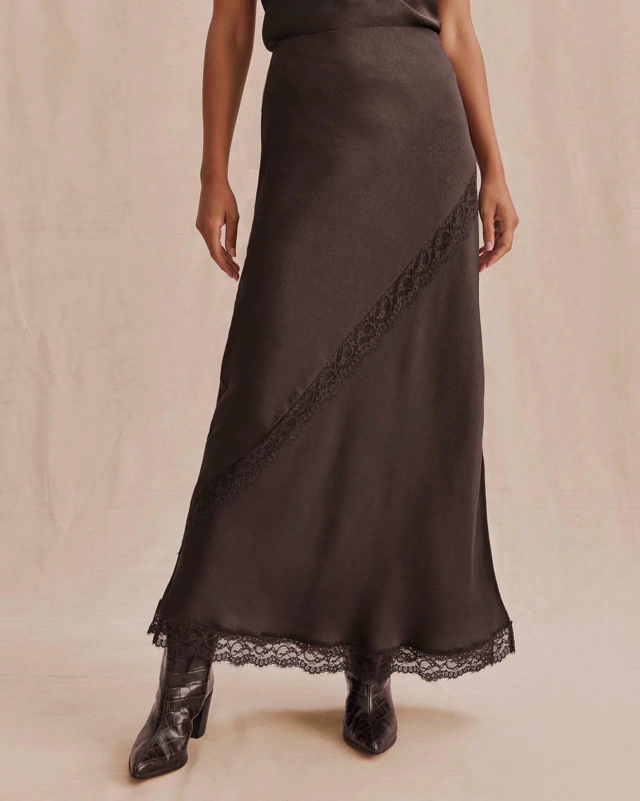 Penelope Lace Maxi Skirt