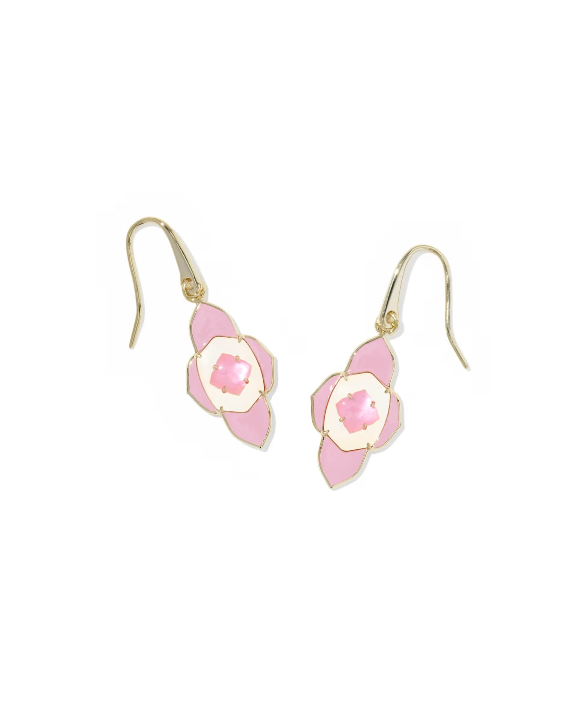 ABBIE MEDALLION SMALL DROP EARRINGS