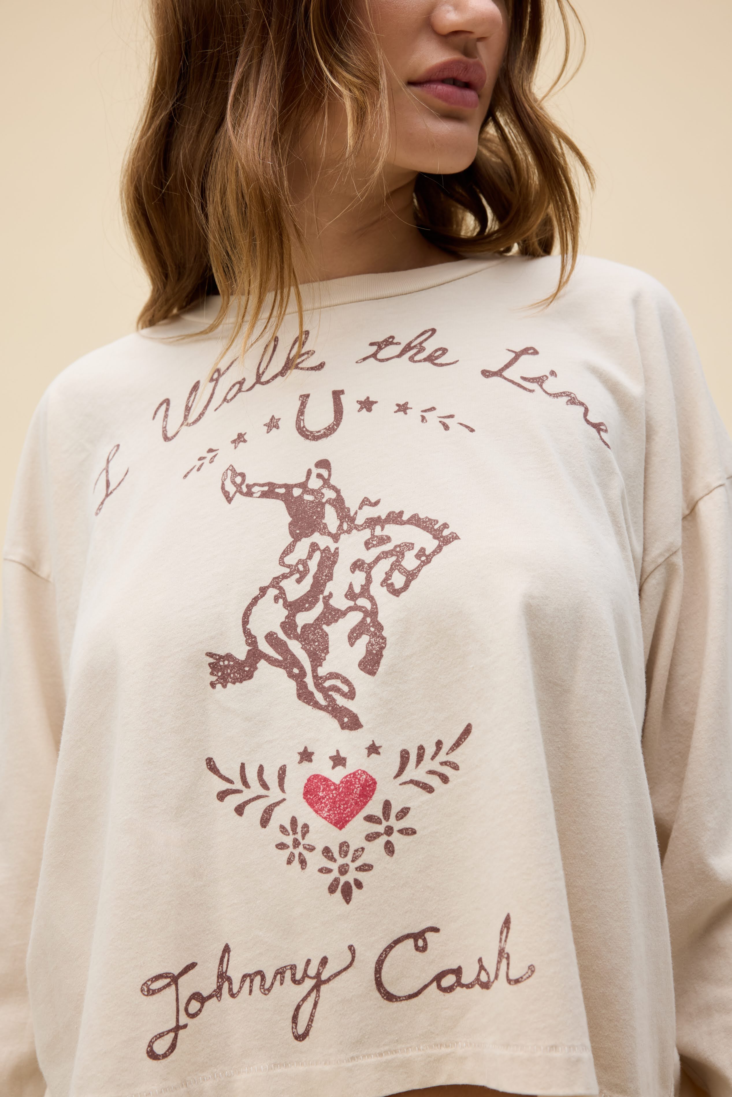 JOHNNY CASH WALK THE LINE MEET + GREET LONG SLEEVE TEE