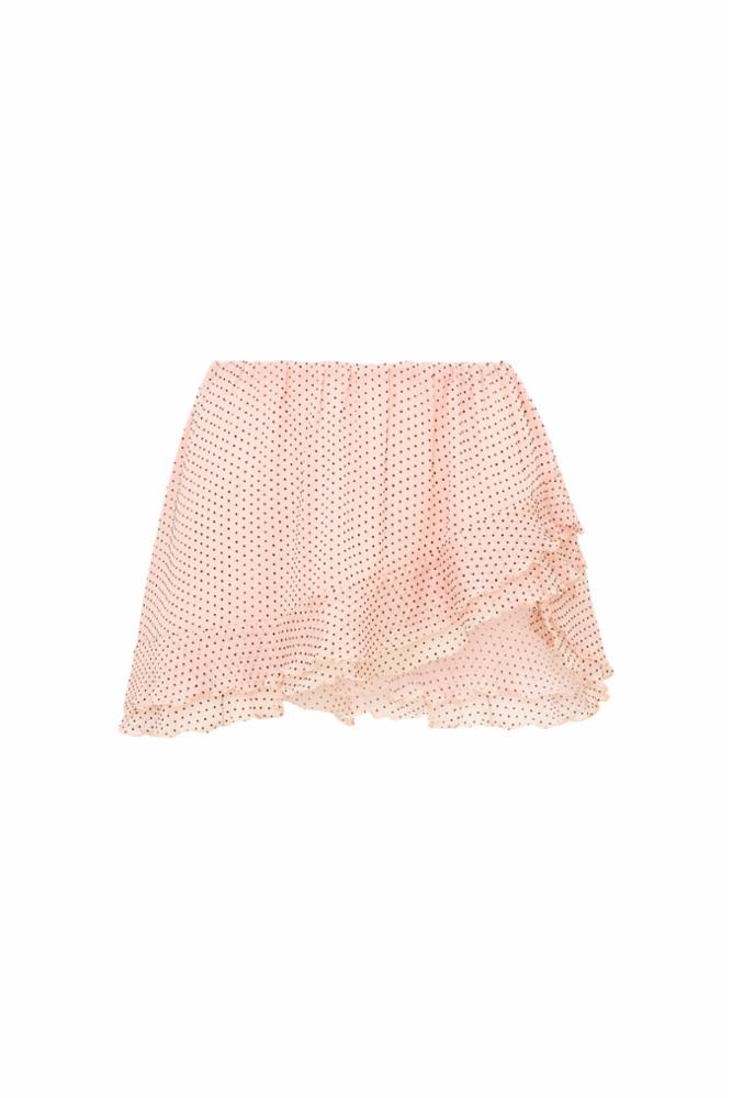 RENZA RUFFLE MINI SKIRT