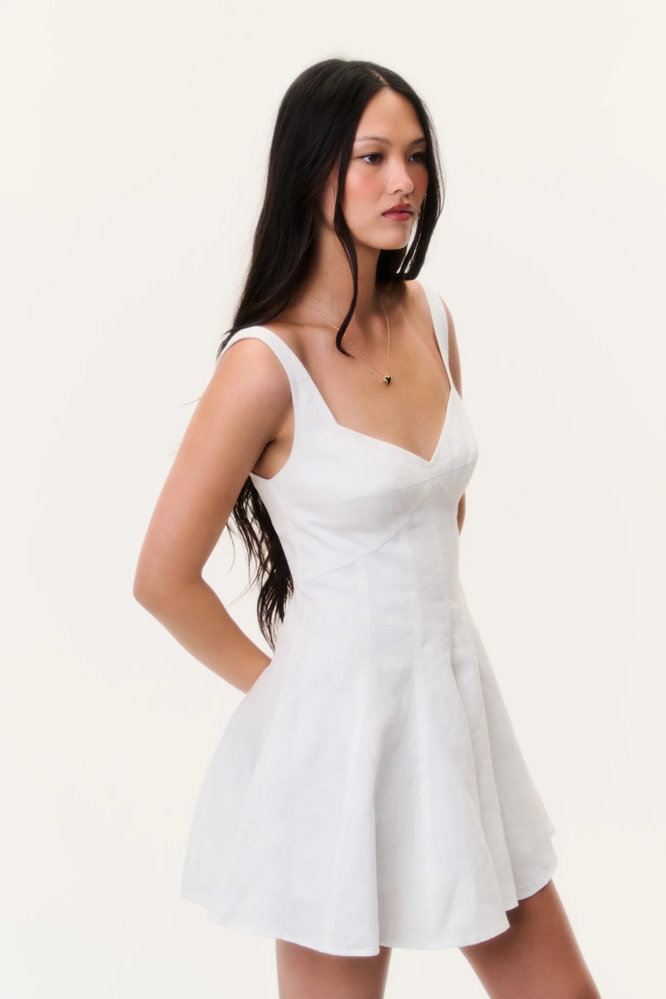NABI LINEN MINI DRESS