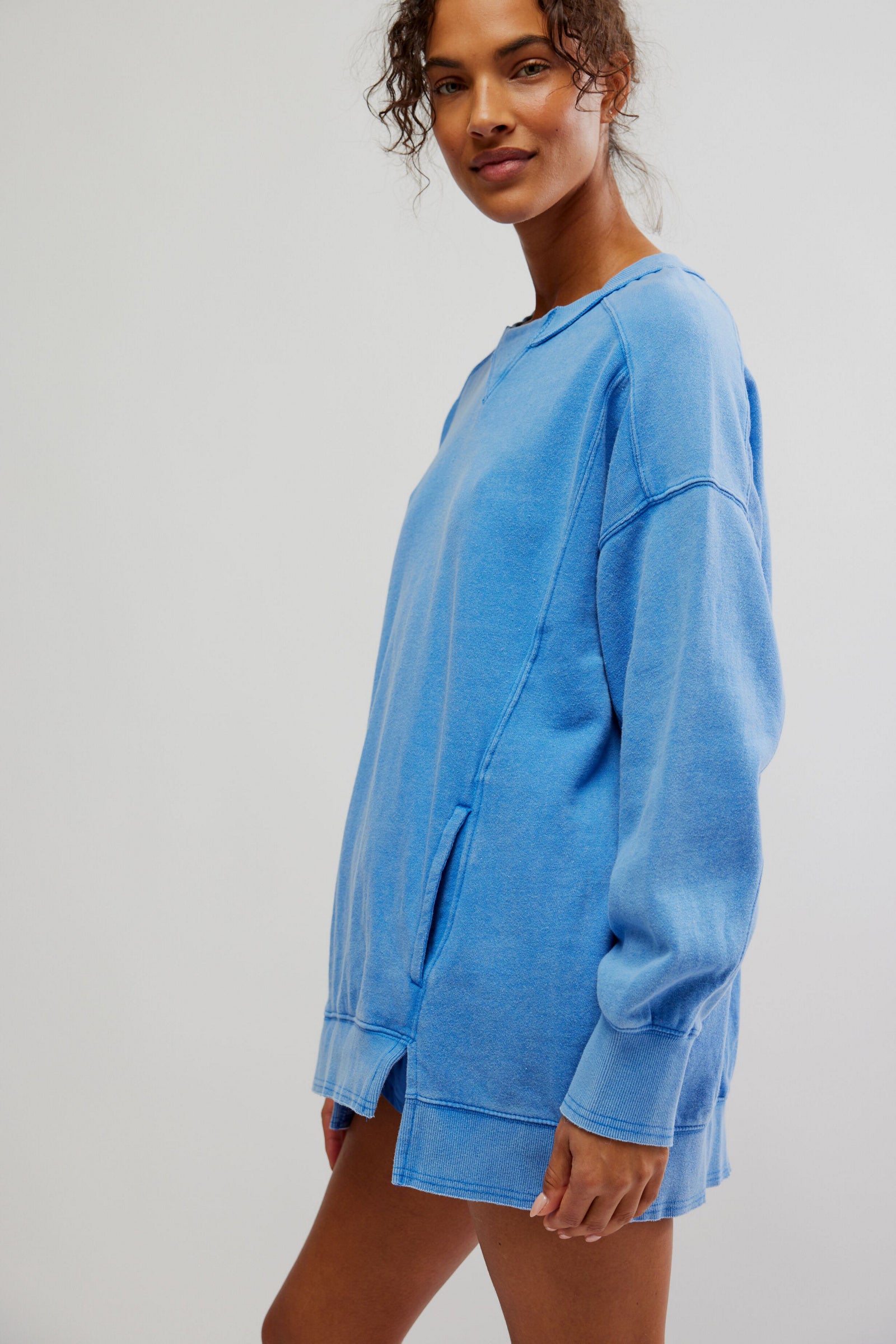 INTERCEPT TUNIC SWEATSHIRT