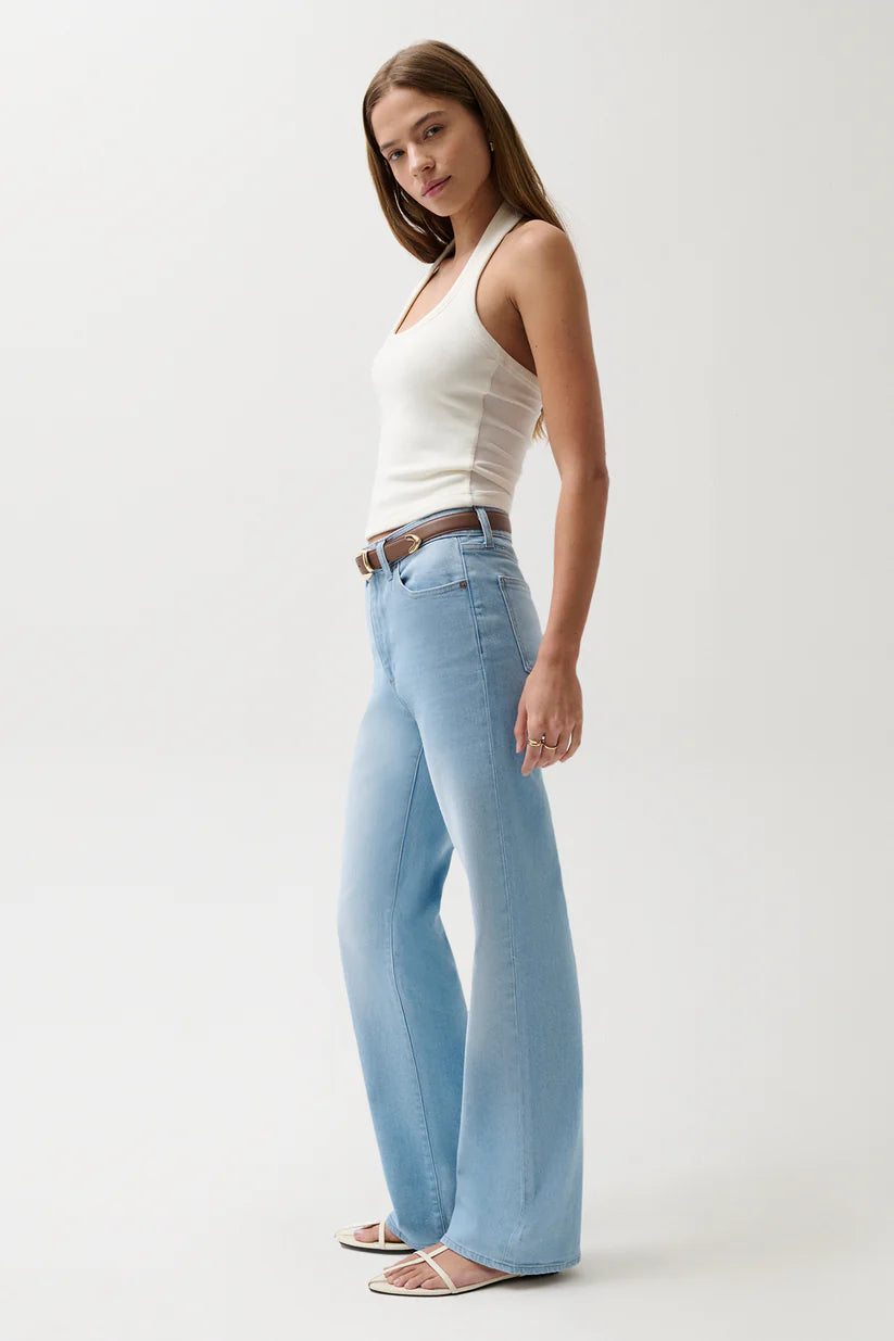 EVIE SLIM BOOT DENIM