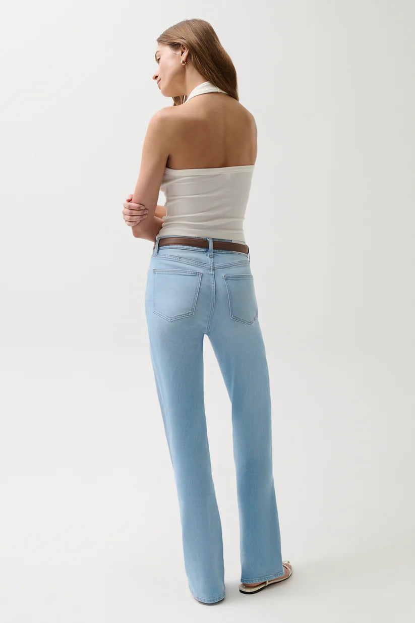 EVIE SLIM BOOT DENIM