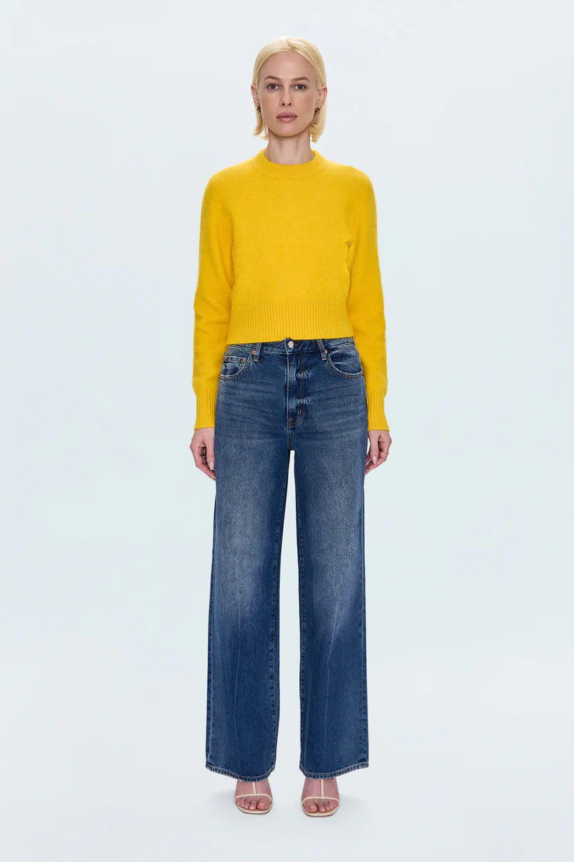 HENDRIX HIGH RISE BAGGY JEANS in hurst vintage wash