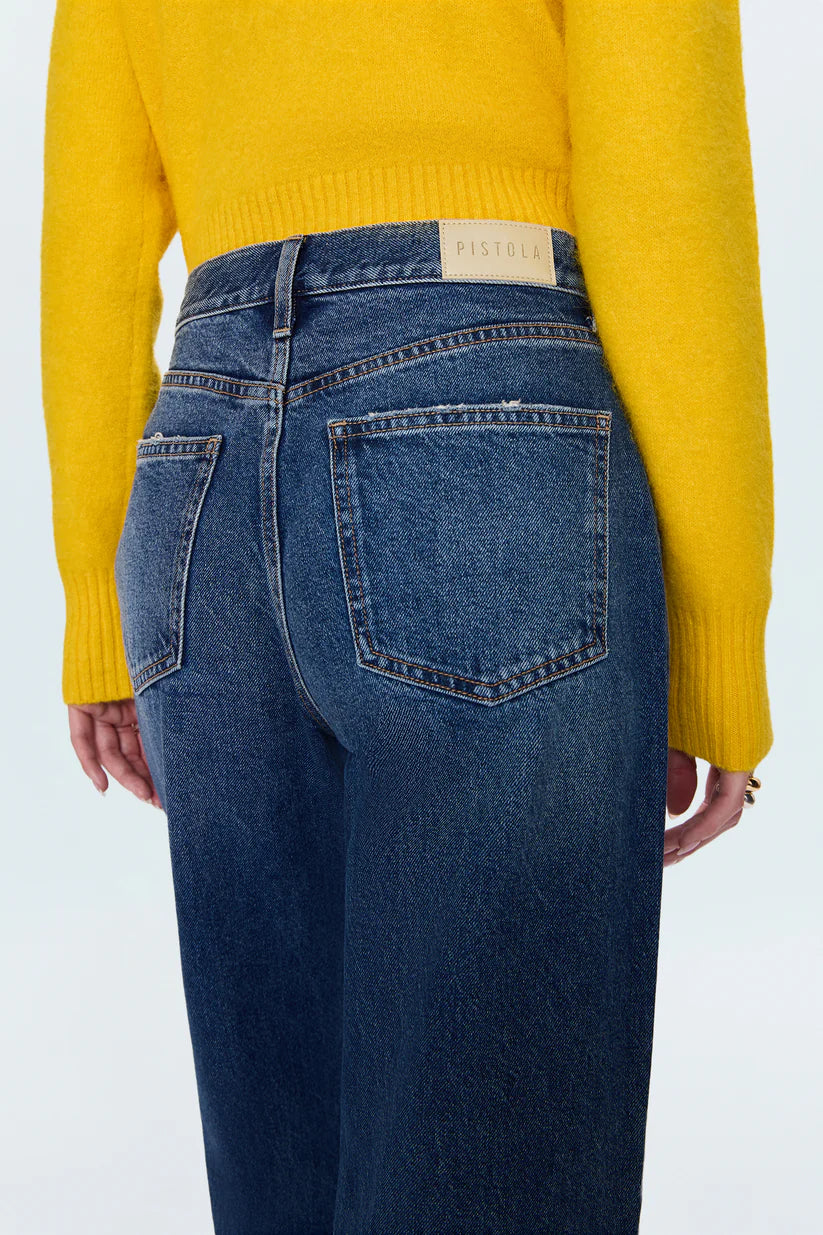 HENDRIX HIGH RISE BAGGY JEANS in hurst vintage wash