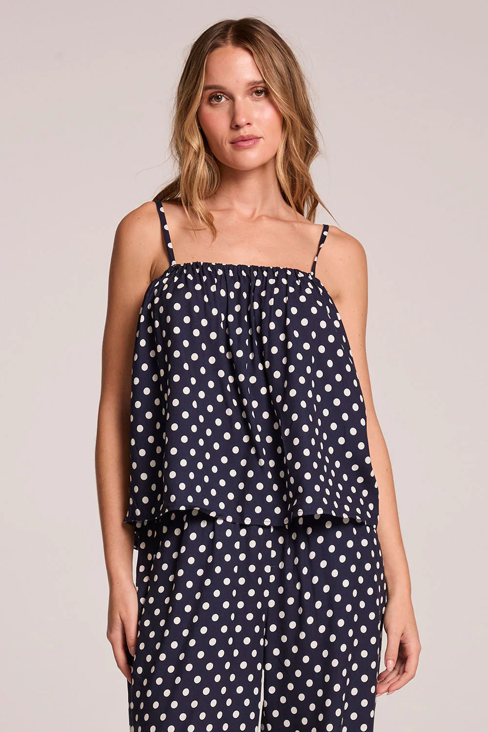 RUBY POLKA DOT TANK