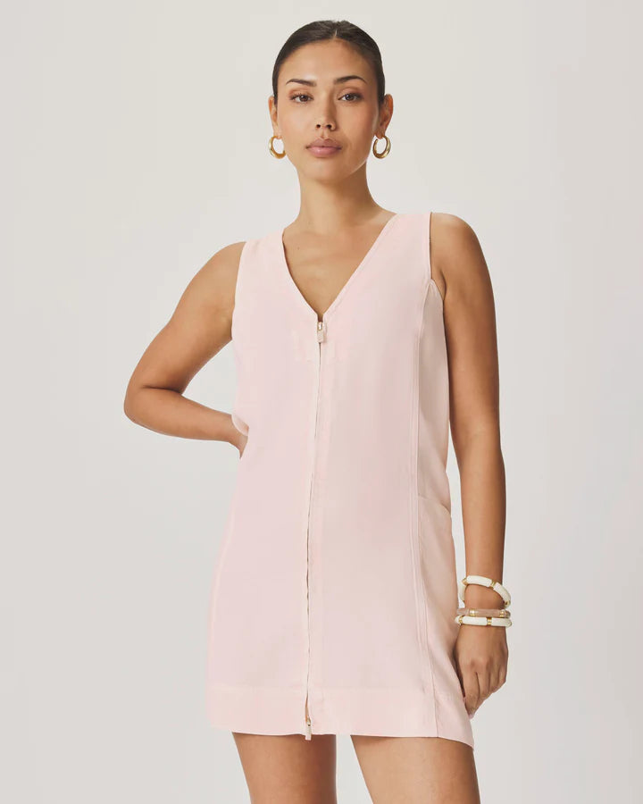 LOUNGE DENIM MINI DRESS