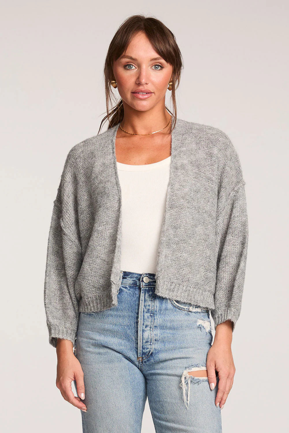 ADEN COZY SHRUG SWEATER