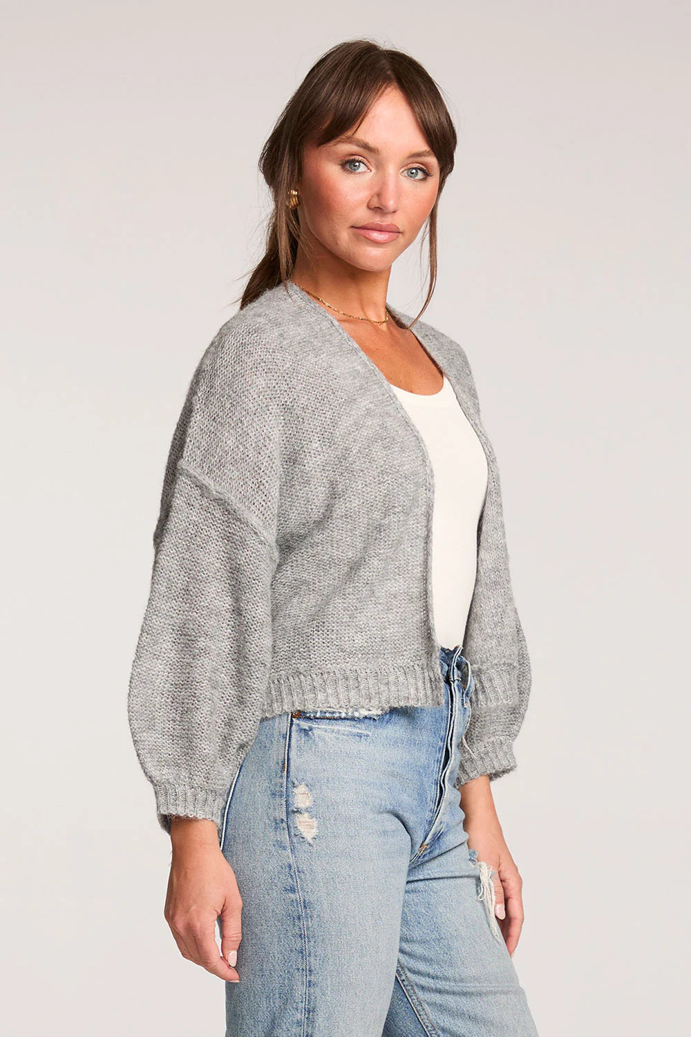 ADEN COZY SHRUG SWEATER