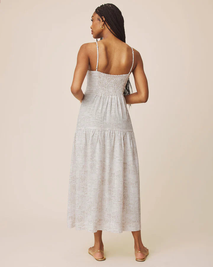 DARCY STAMP MAXI DRESS
