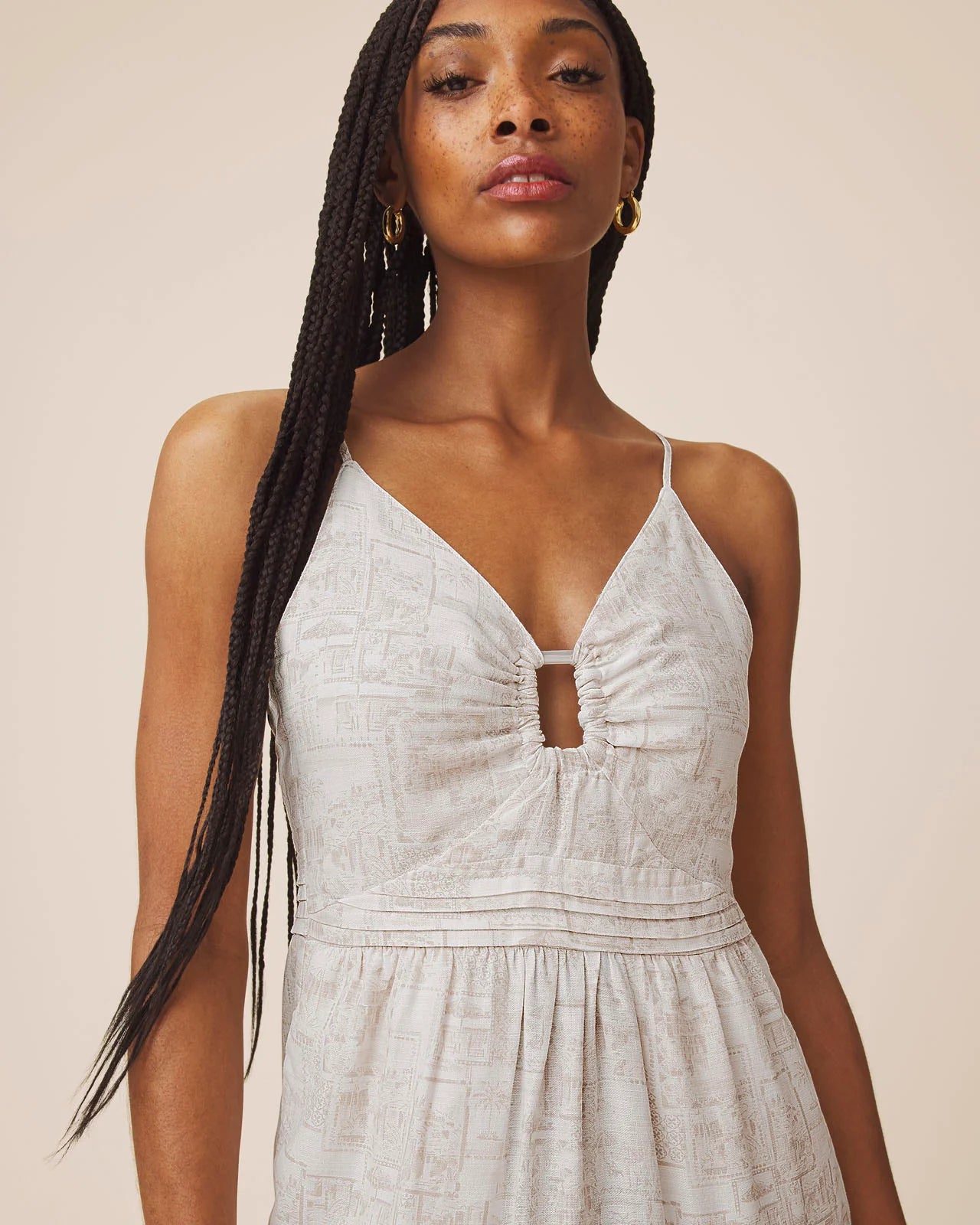 DARCY STAMP MAXI DRESS