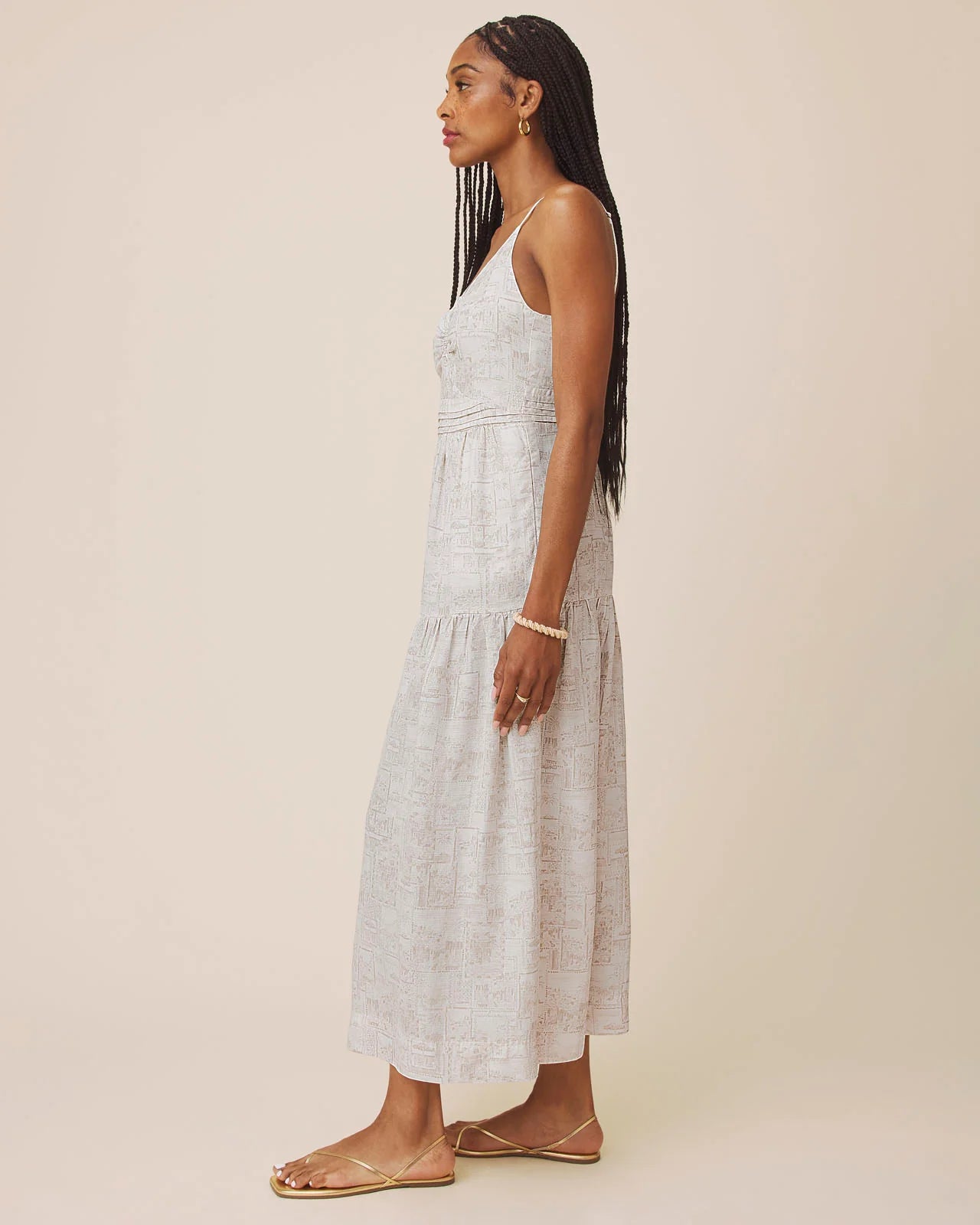 DARCY STAMP MAXI DRESS