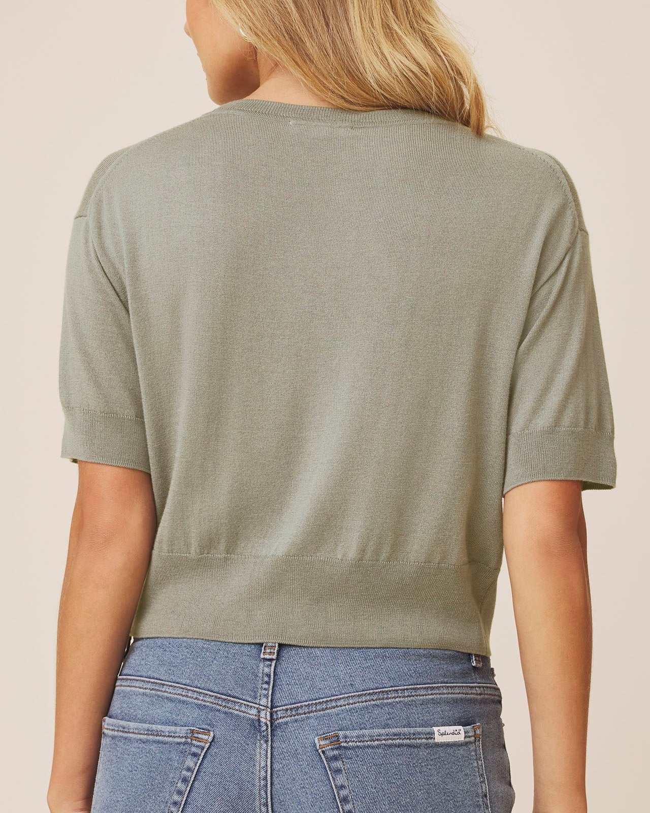 ERICA SHORT SLEEVE SWEATER