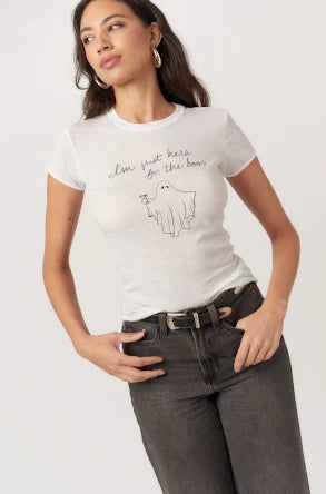HERE FOR THE BOOS TEE