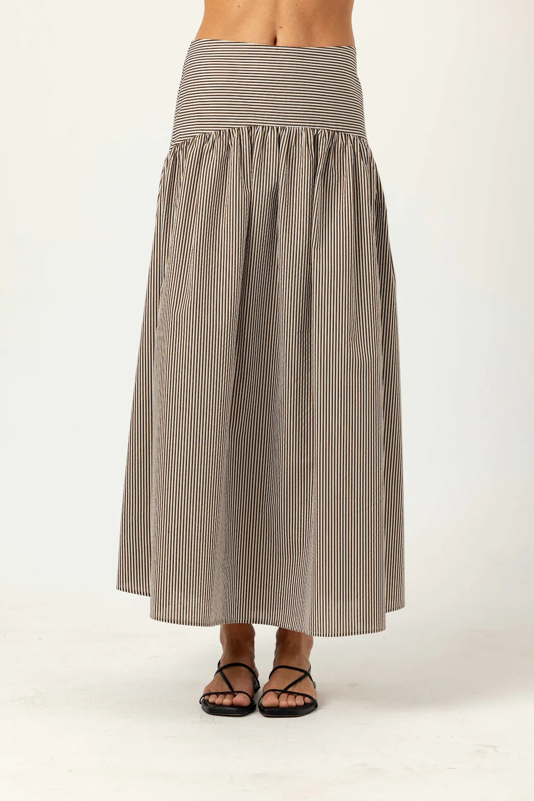 STRIPE CELESTE SKIRT