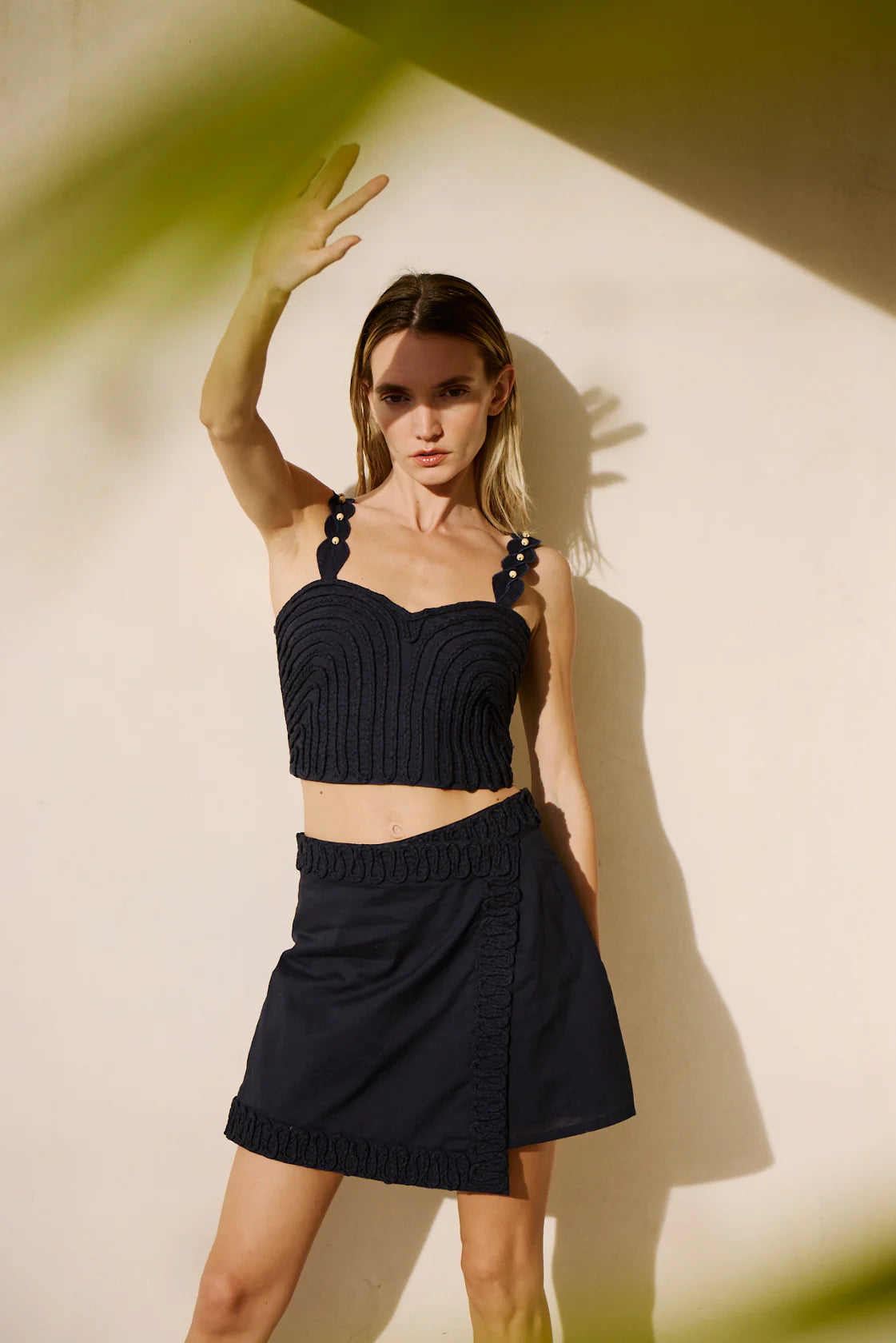 SILLA SOUTACHE SKORT