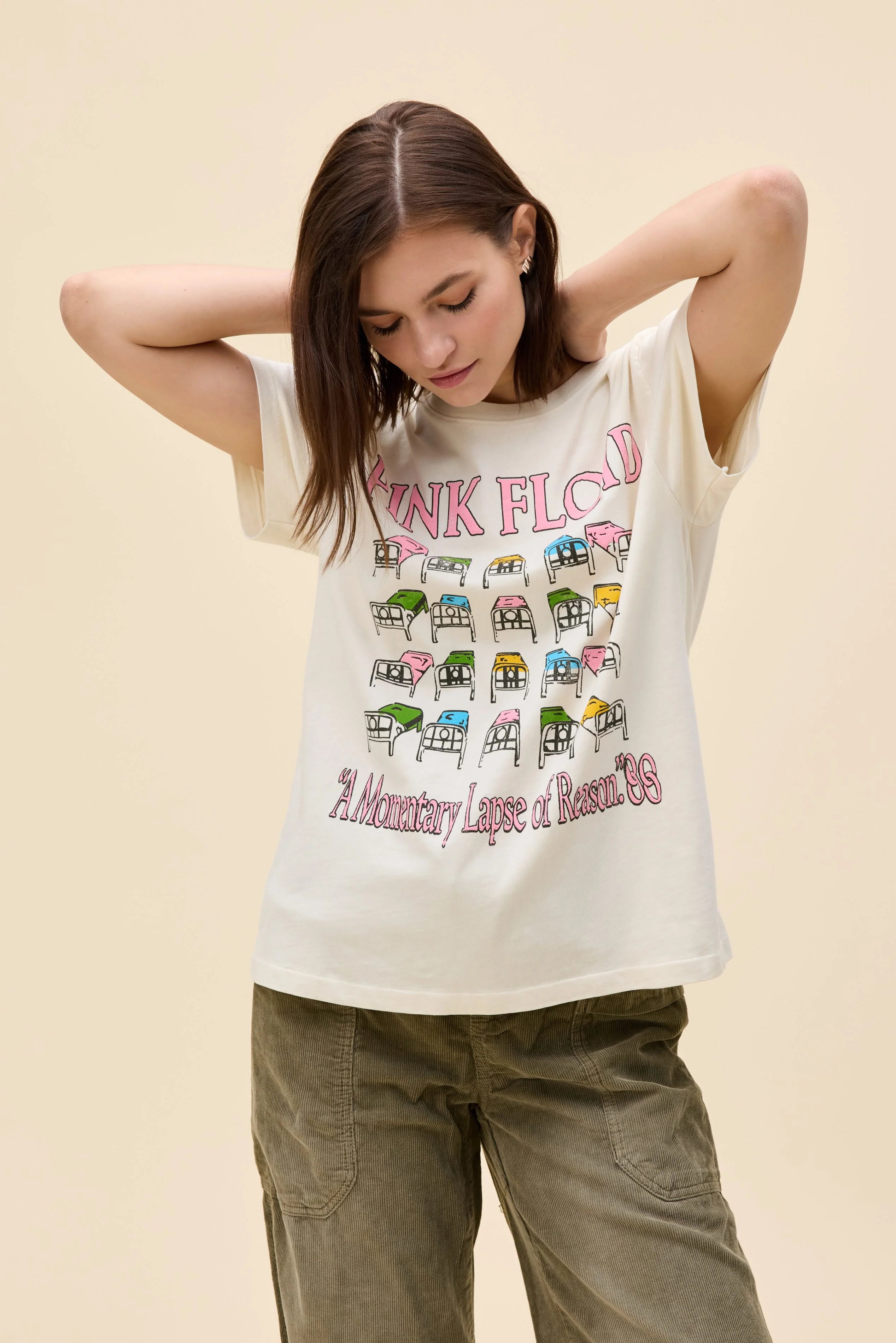 PINK FLOYD MOMENTARY LAPSE OF REASON TOUR GRAPHIC TEE