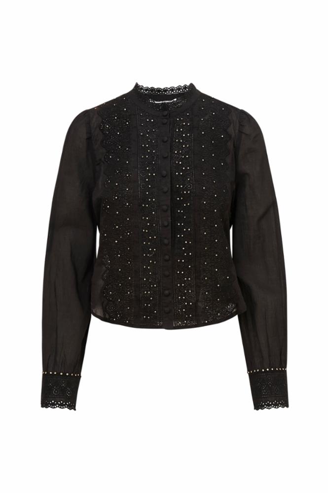 LARINE RHINESTONE TOP