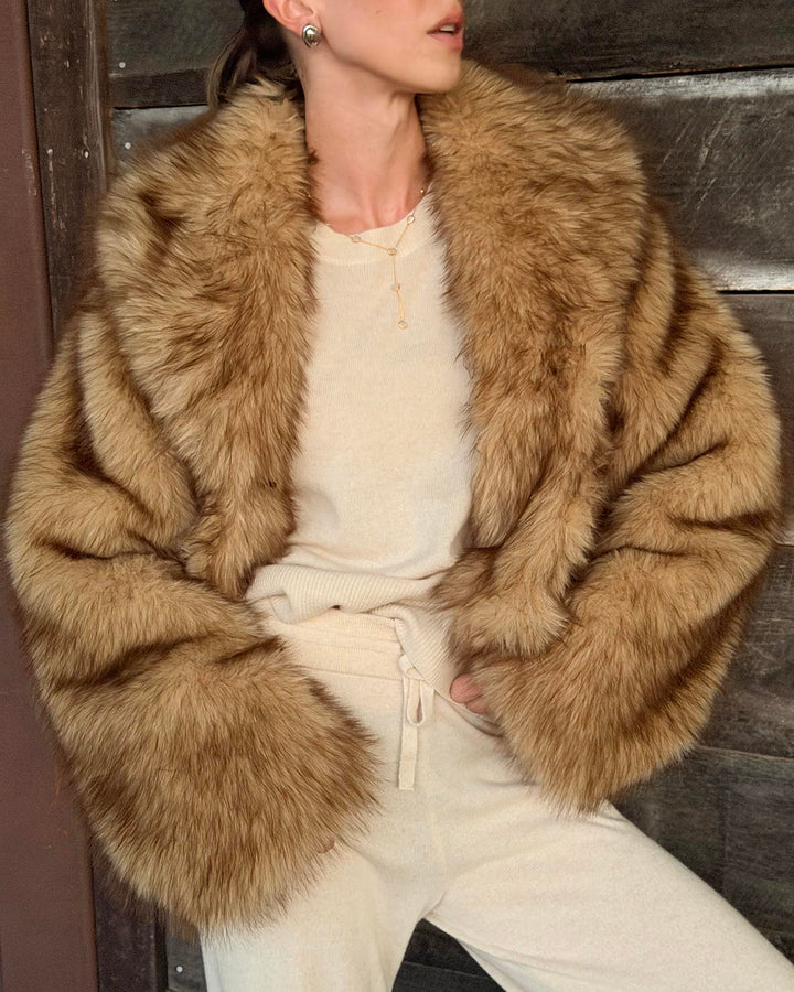 Lucianna Faux Fur Coat