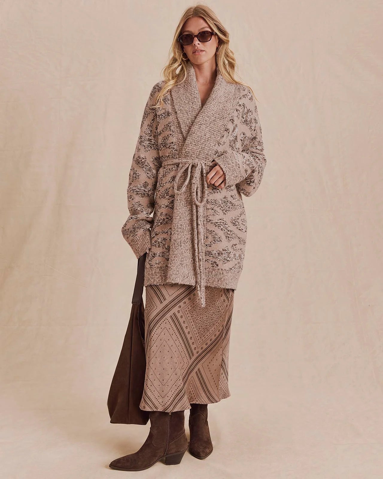 Desiree Belted Cardigan