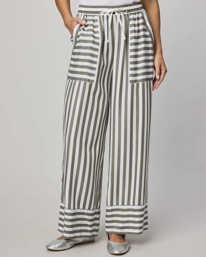 ELLA CONTRAST STRIPE PANTS